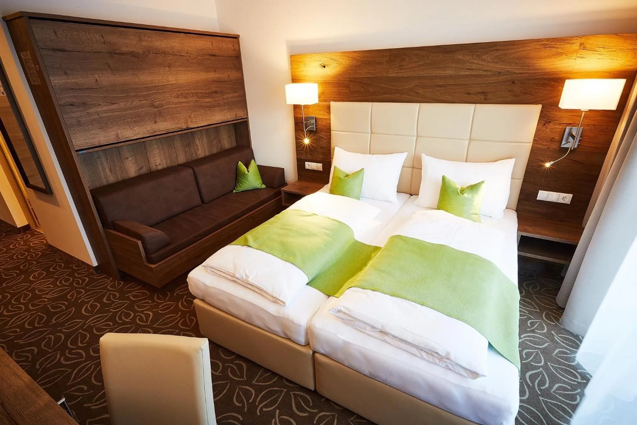 Photo of the whole room, Bed in Landhotel Berger