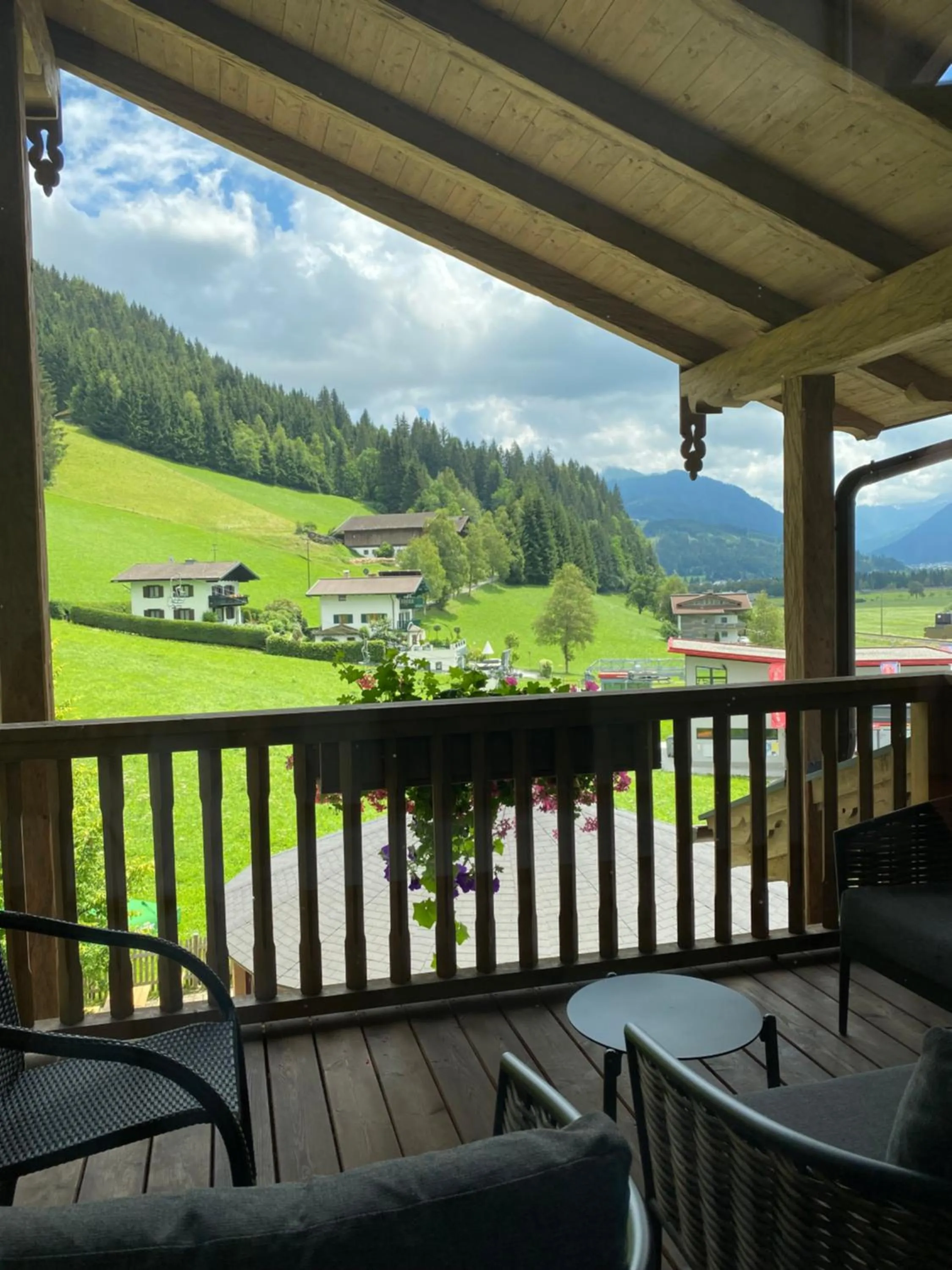 View (from property/room) in Landhotel Berger