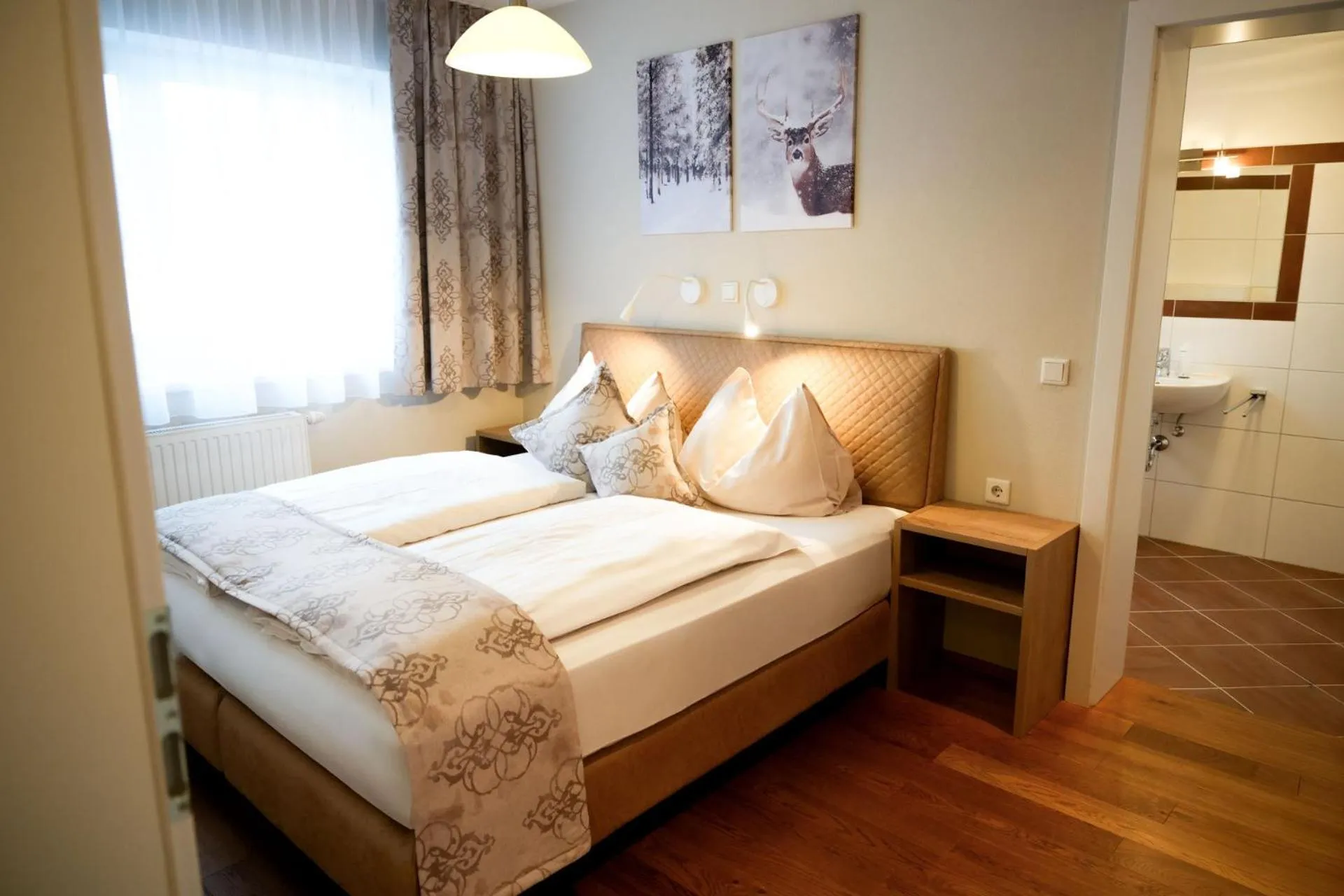 Bed in Landhotel Berger