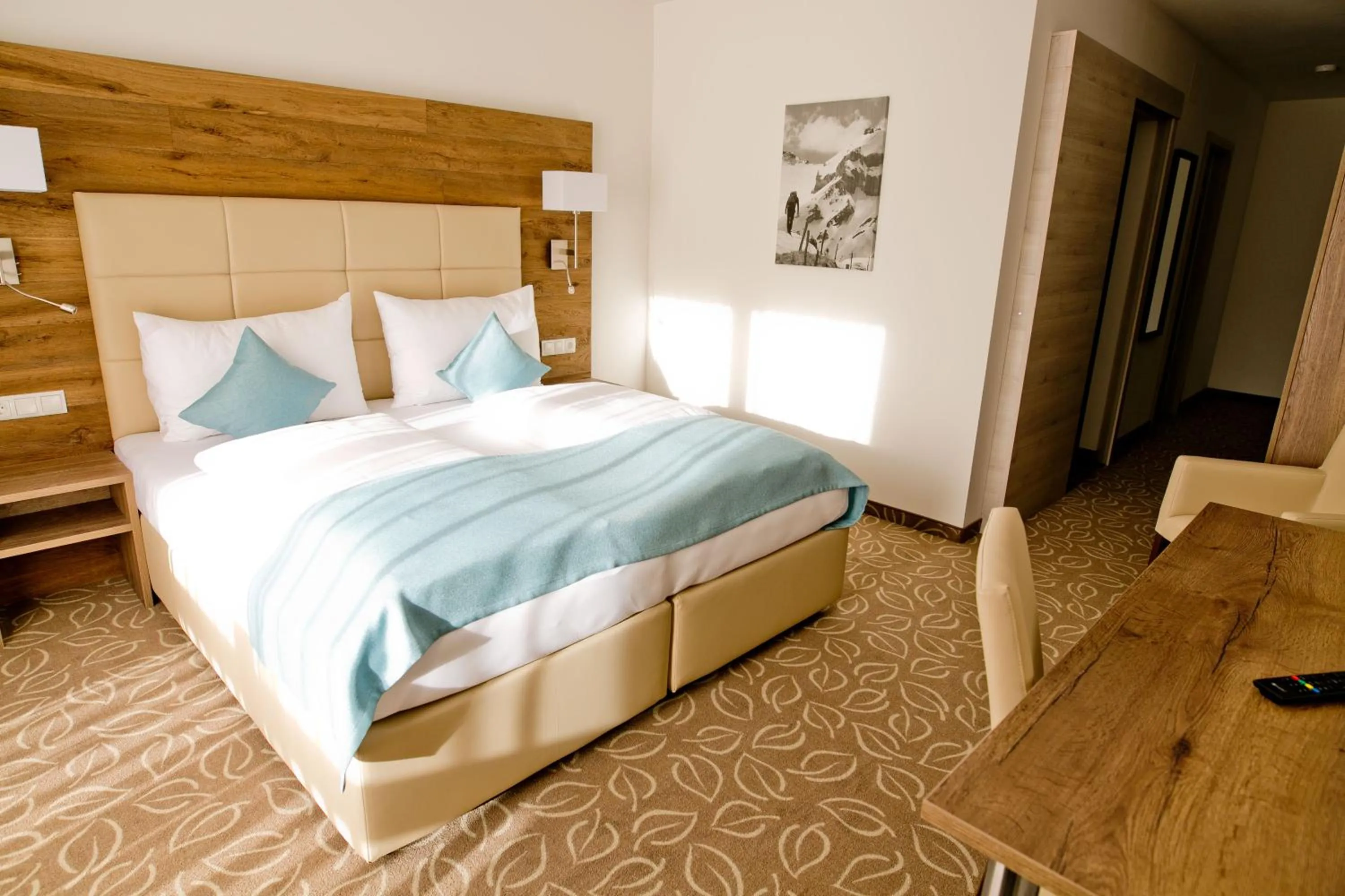 Photo of the whole room, Bed in Landhotel Berger