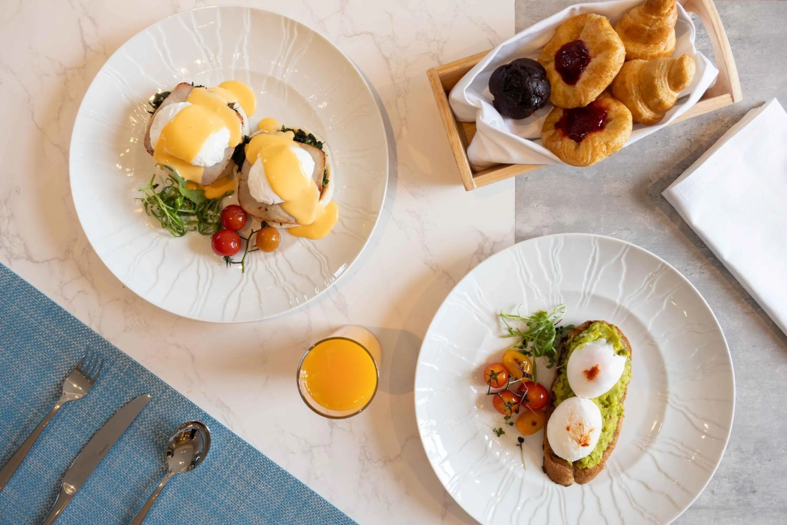 Breakfast in Marriott Executive Apartments Bangkok, Sukhumvit 50