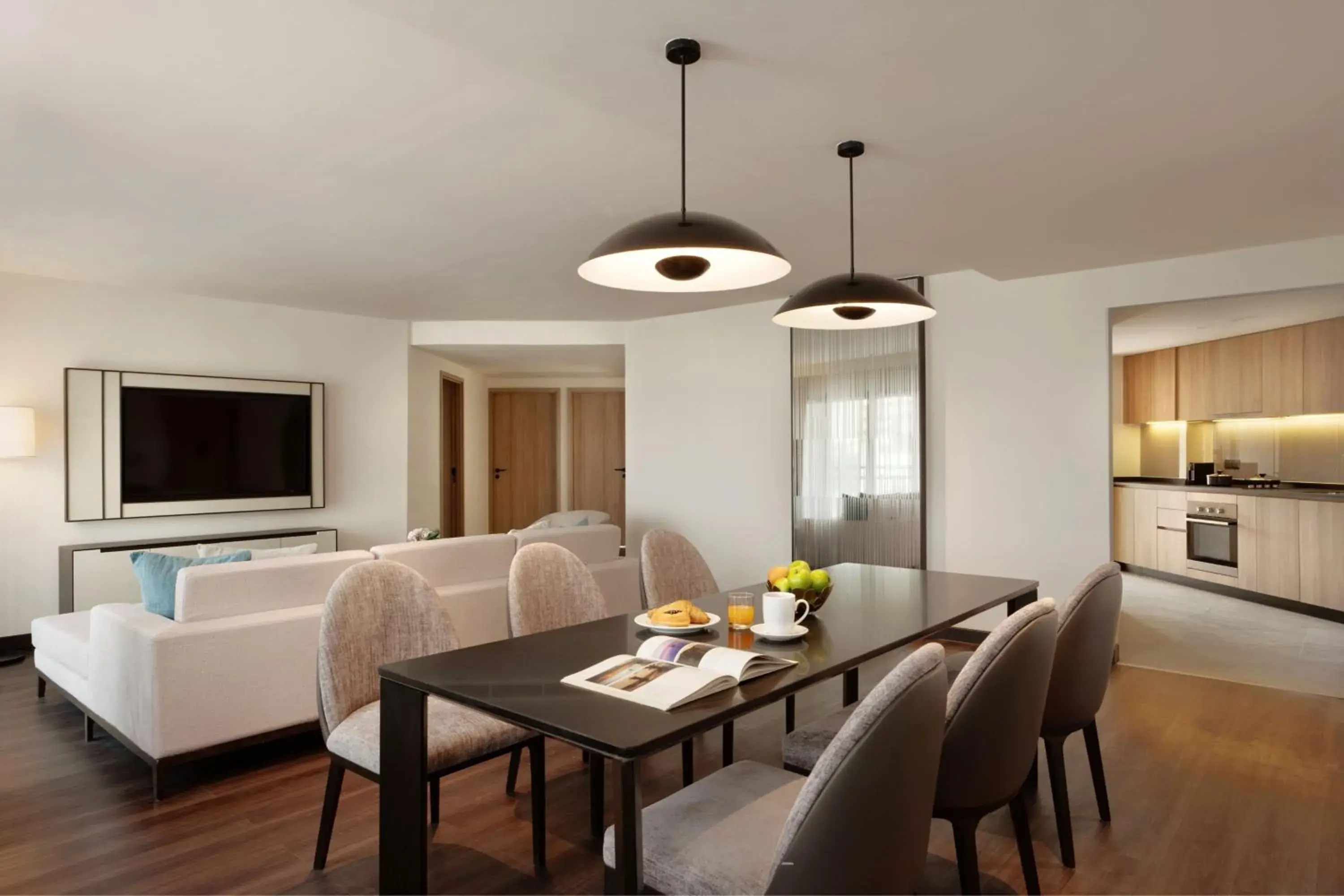 Three-Bedroom Apartment with Balcony in Marriott Executive Apartments Bangkok, Sukhumvit 50 Three-Bedroom Apartment with Balcony in Marriott Executive Apartments Bangkok, Sukhumvit 50