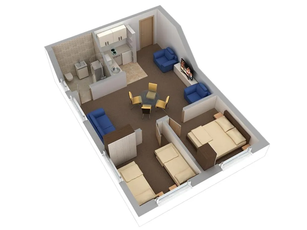 Decorative detail in Aparthotel Metropol