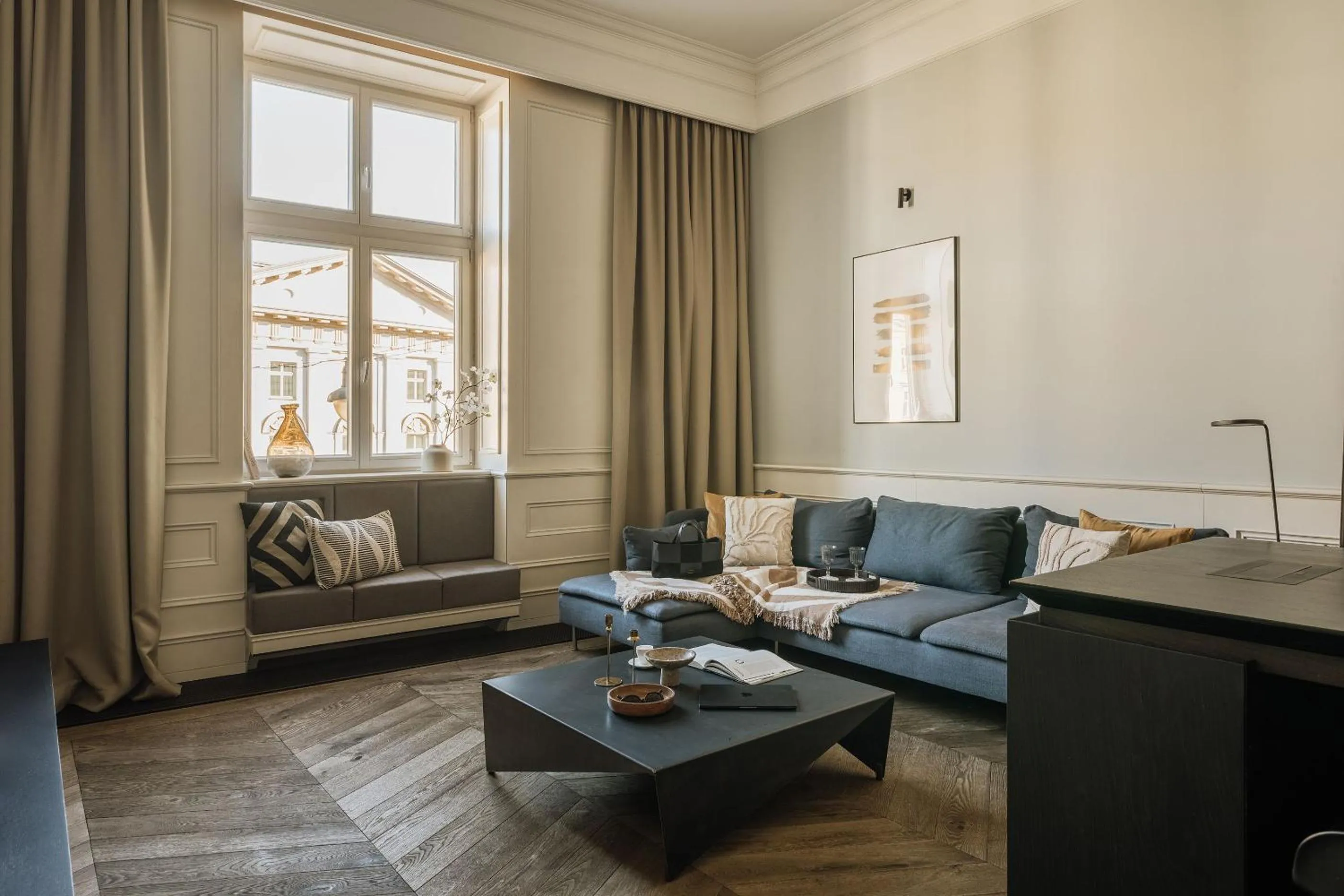 Living room in Stradom 15 - LoftAffair Collection