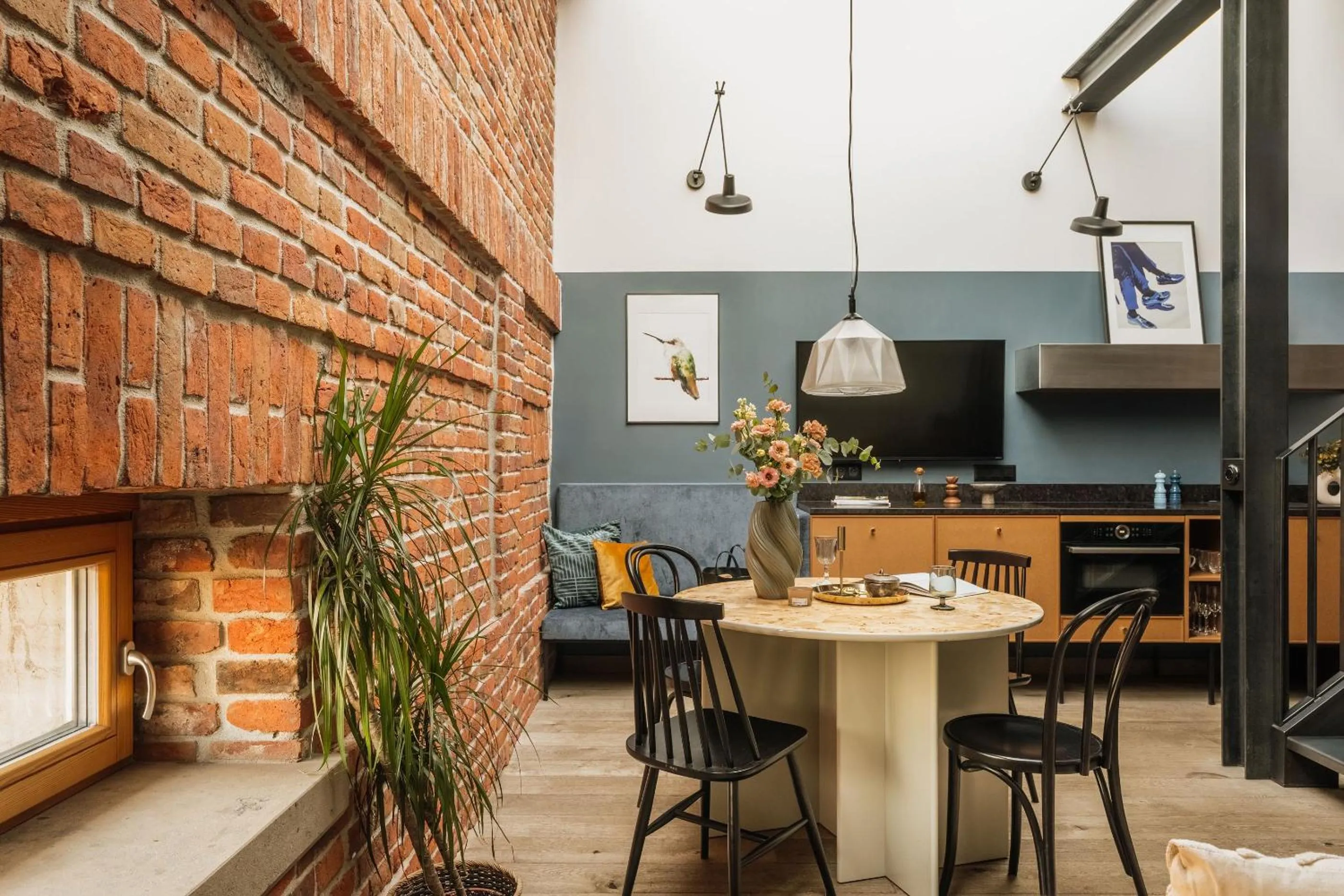 Kitchen or kitchenette in Stradom 15 - LoftAffair Collection