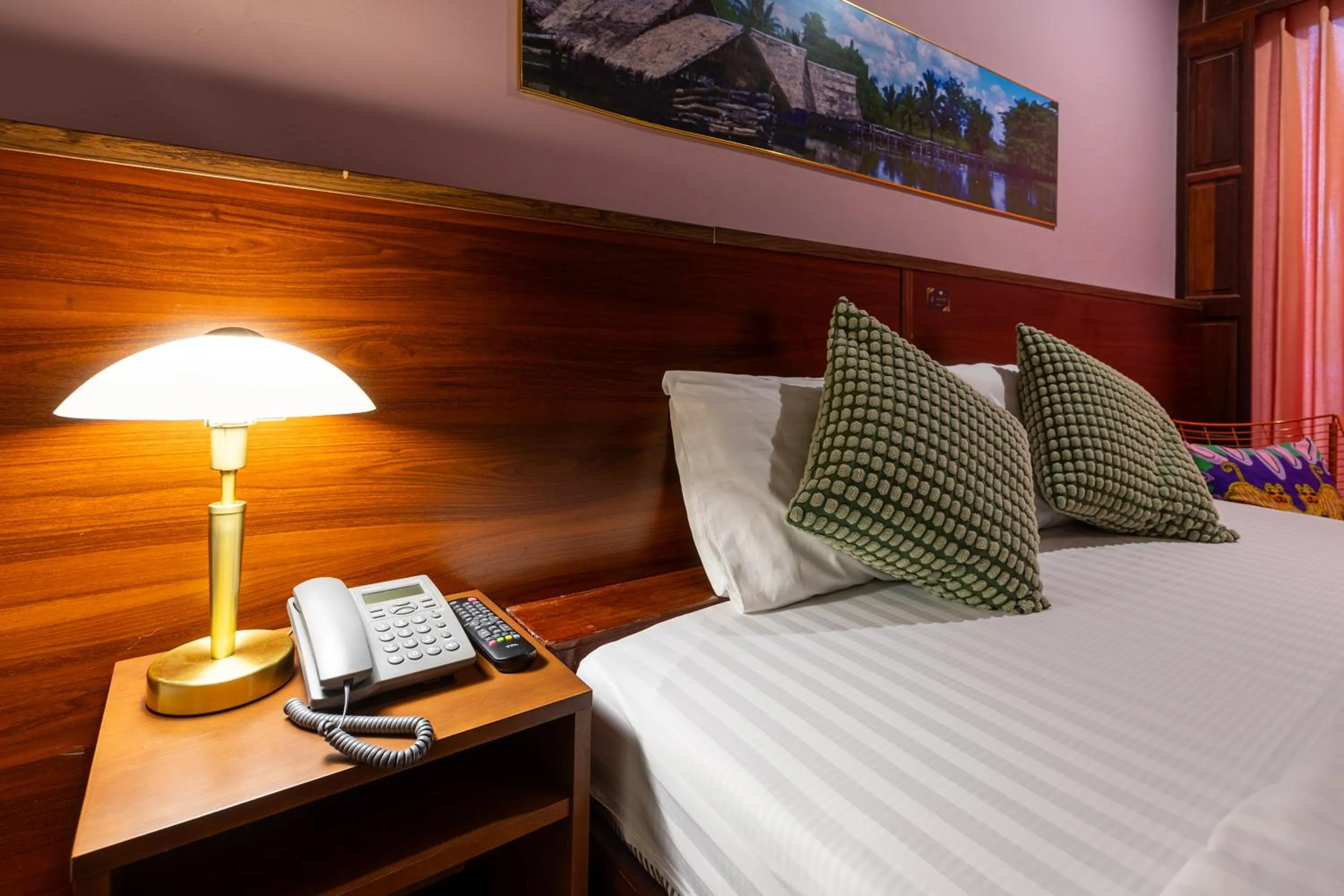 Bed in The President Hotel at Chokchai 4