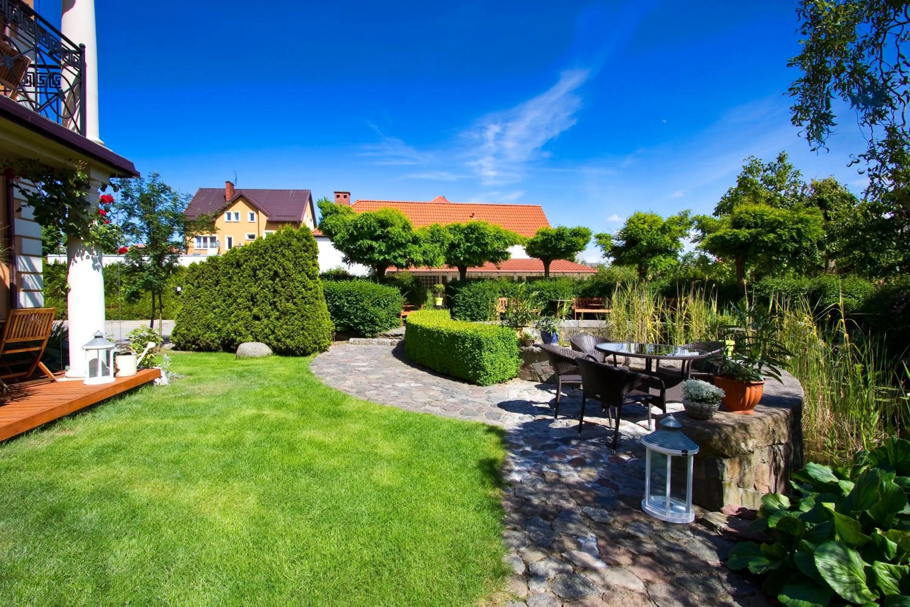 Garden in Willa Meander