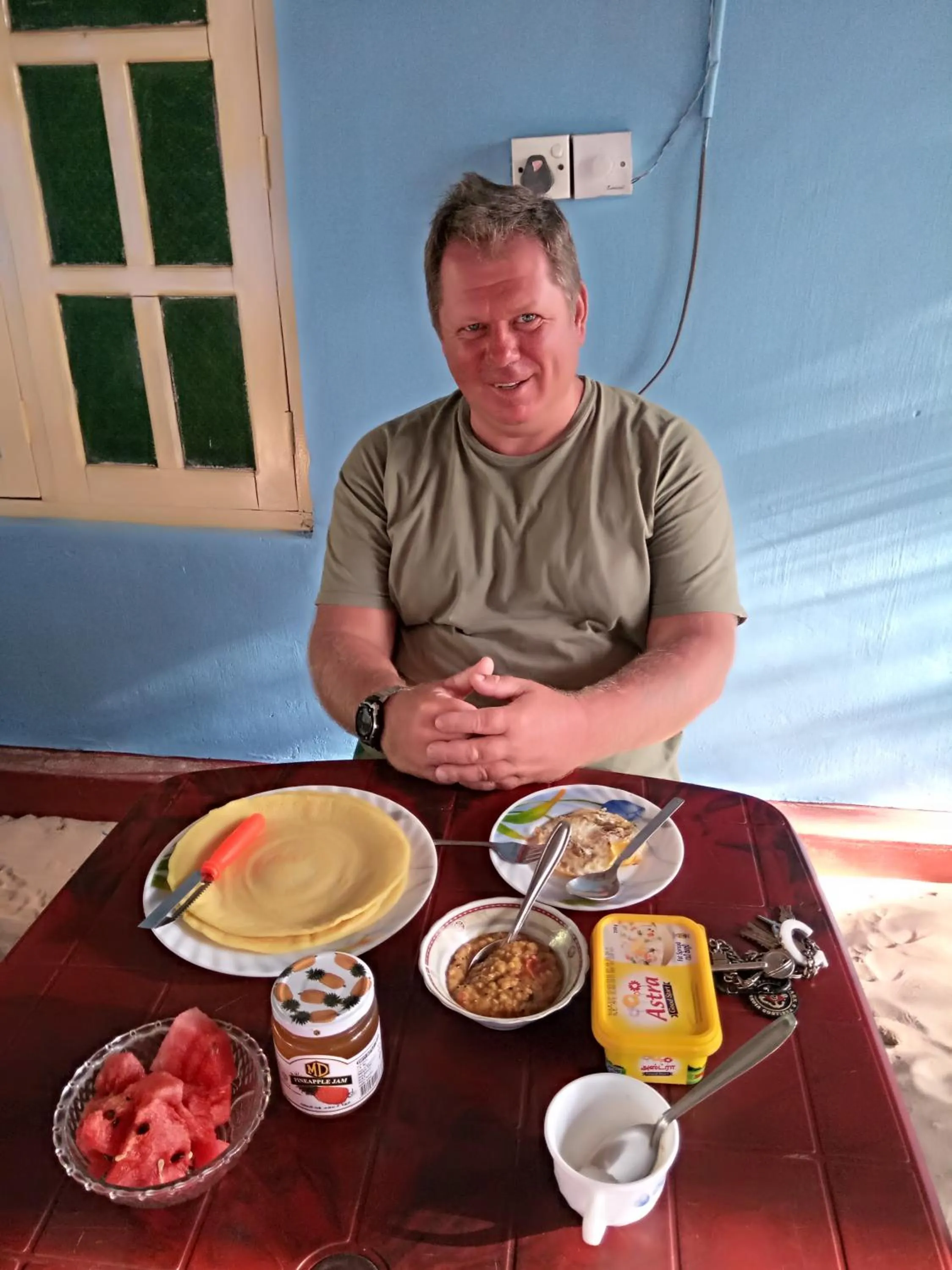 Food close-up in Nilaveli Beach Rooms