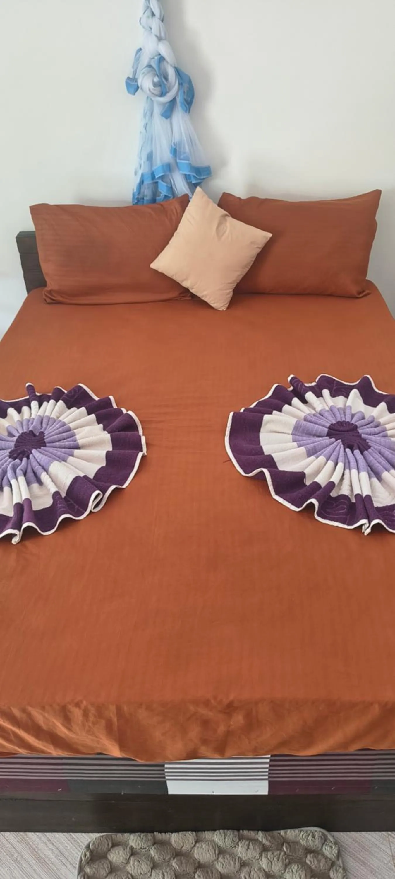 Bed in Nilaveli Beach Rooms