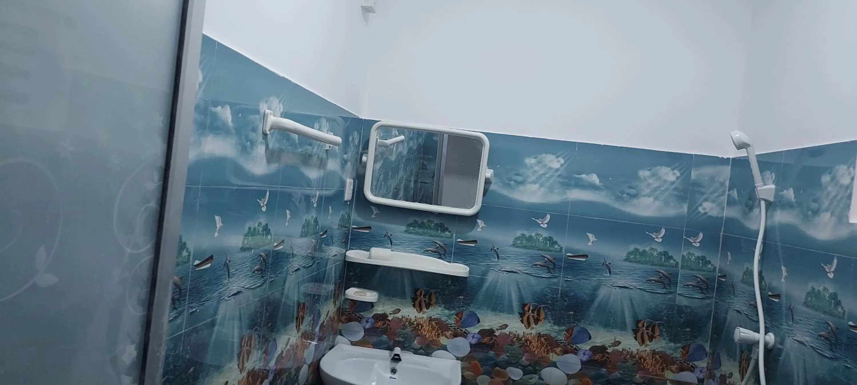 Bathroom in Nilaveli Beach Rooms