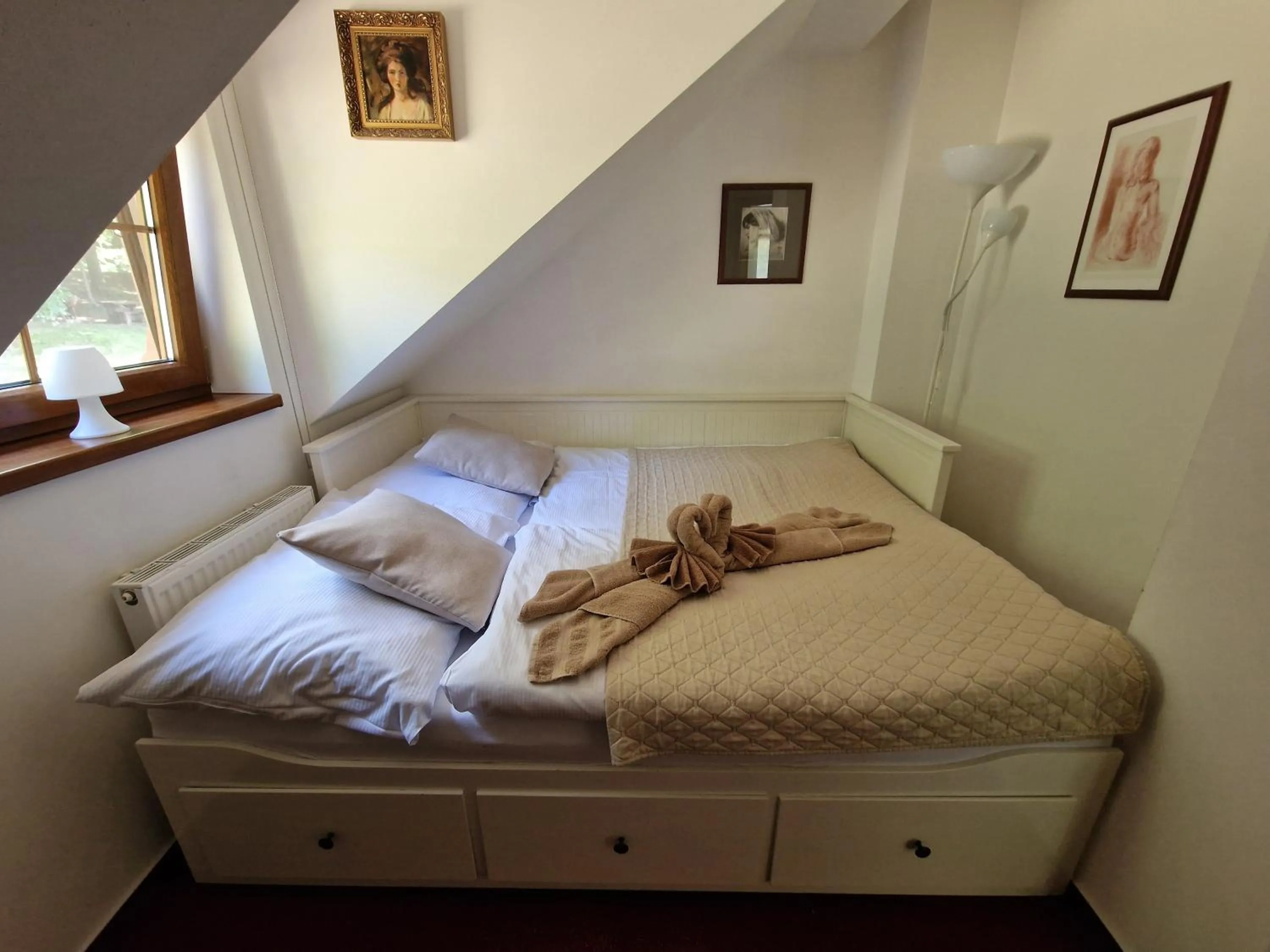 Bed in Wellness hotel Chata Jana