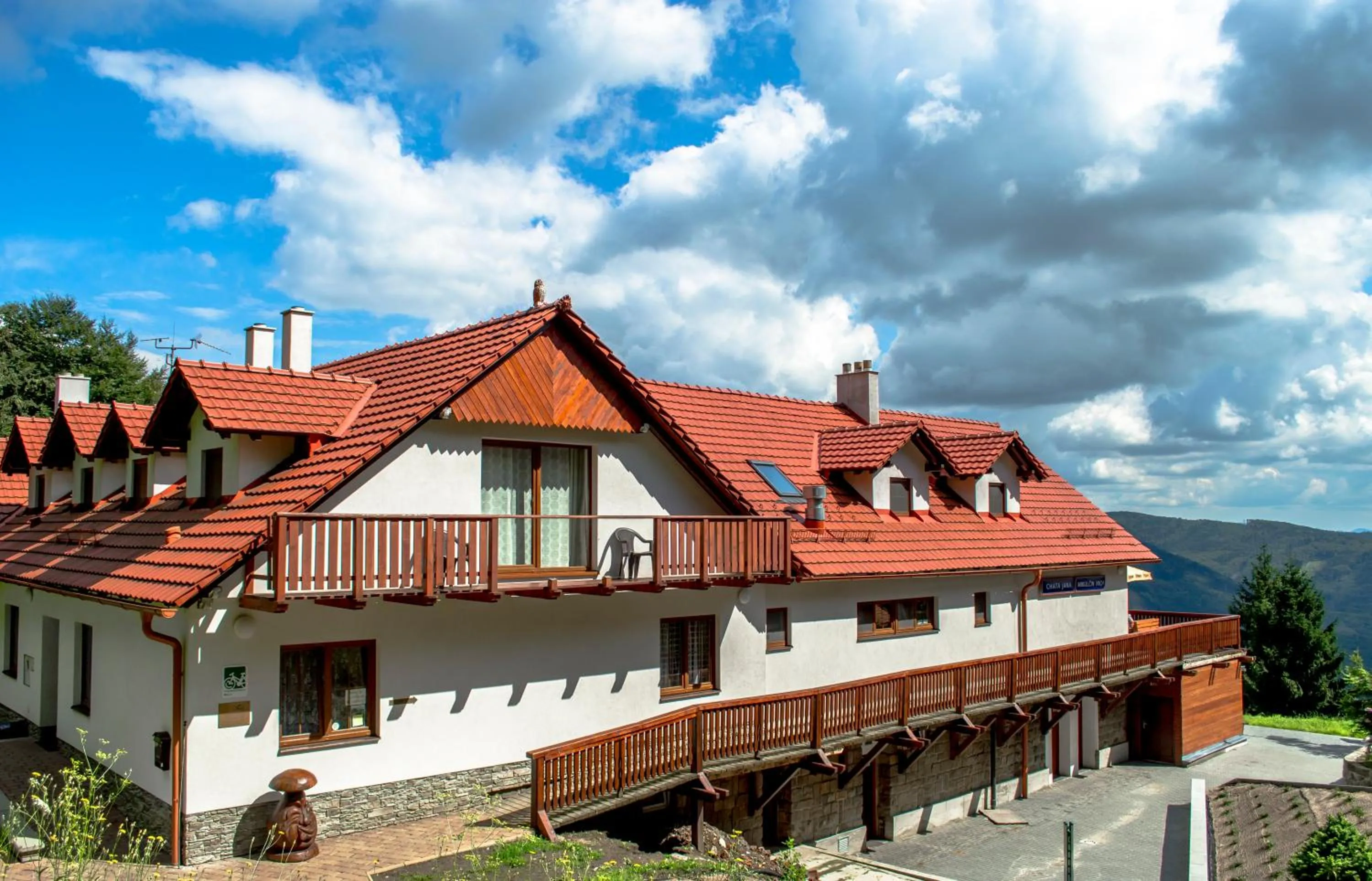 Property building in Wellness hotel Chata Jana