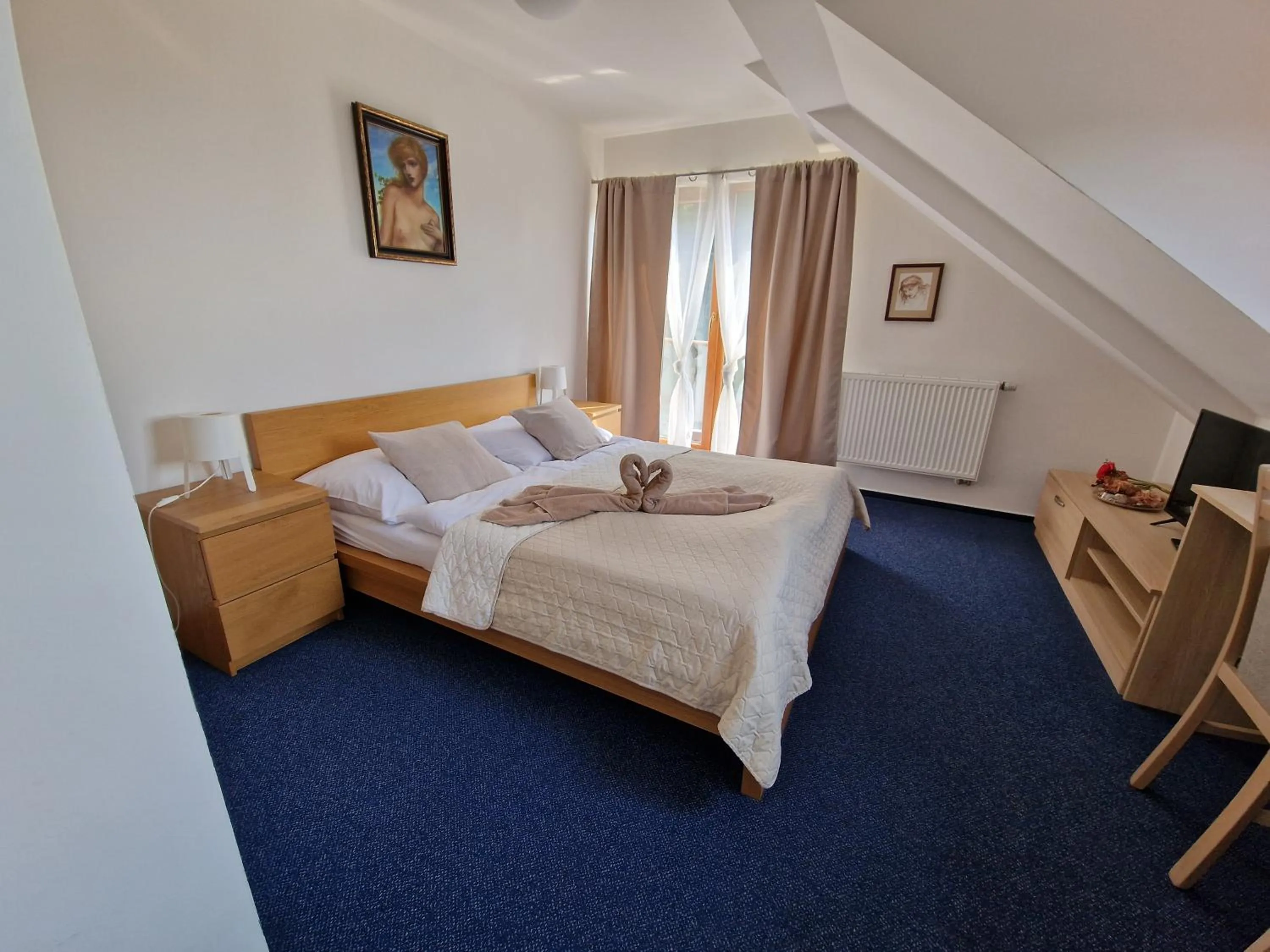 Bed in Wellness hotel Chata Jana