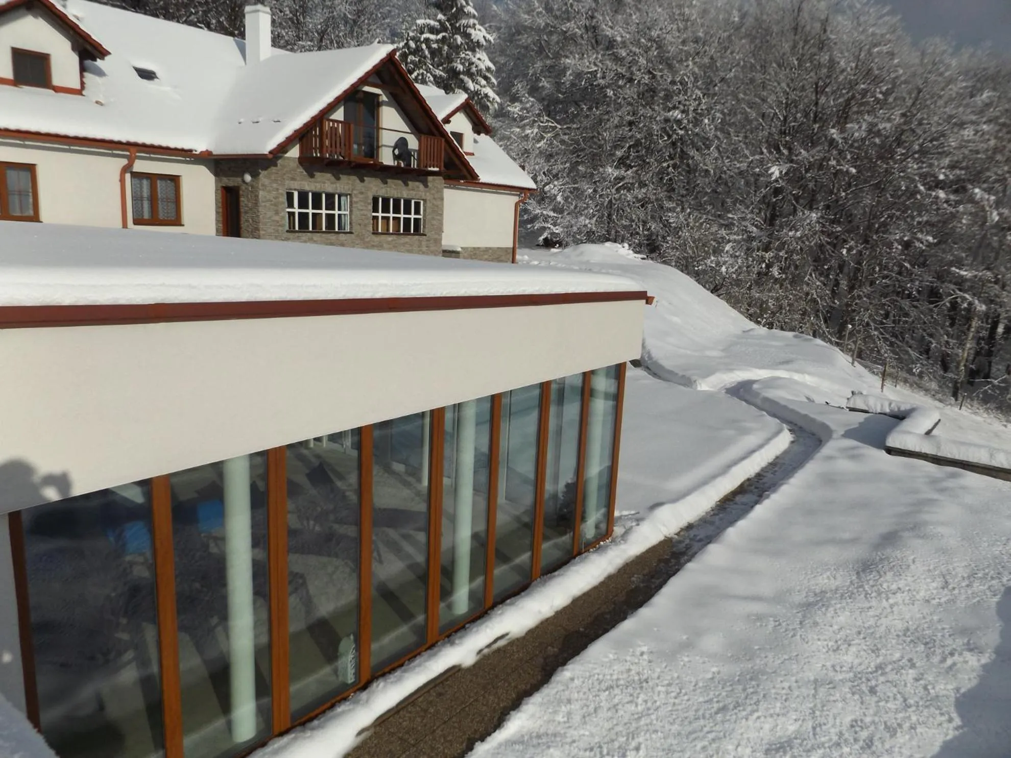 Facade/entrance in Wellness hotel Chata Jana