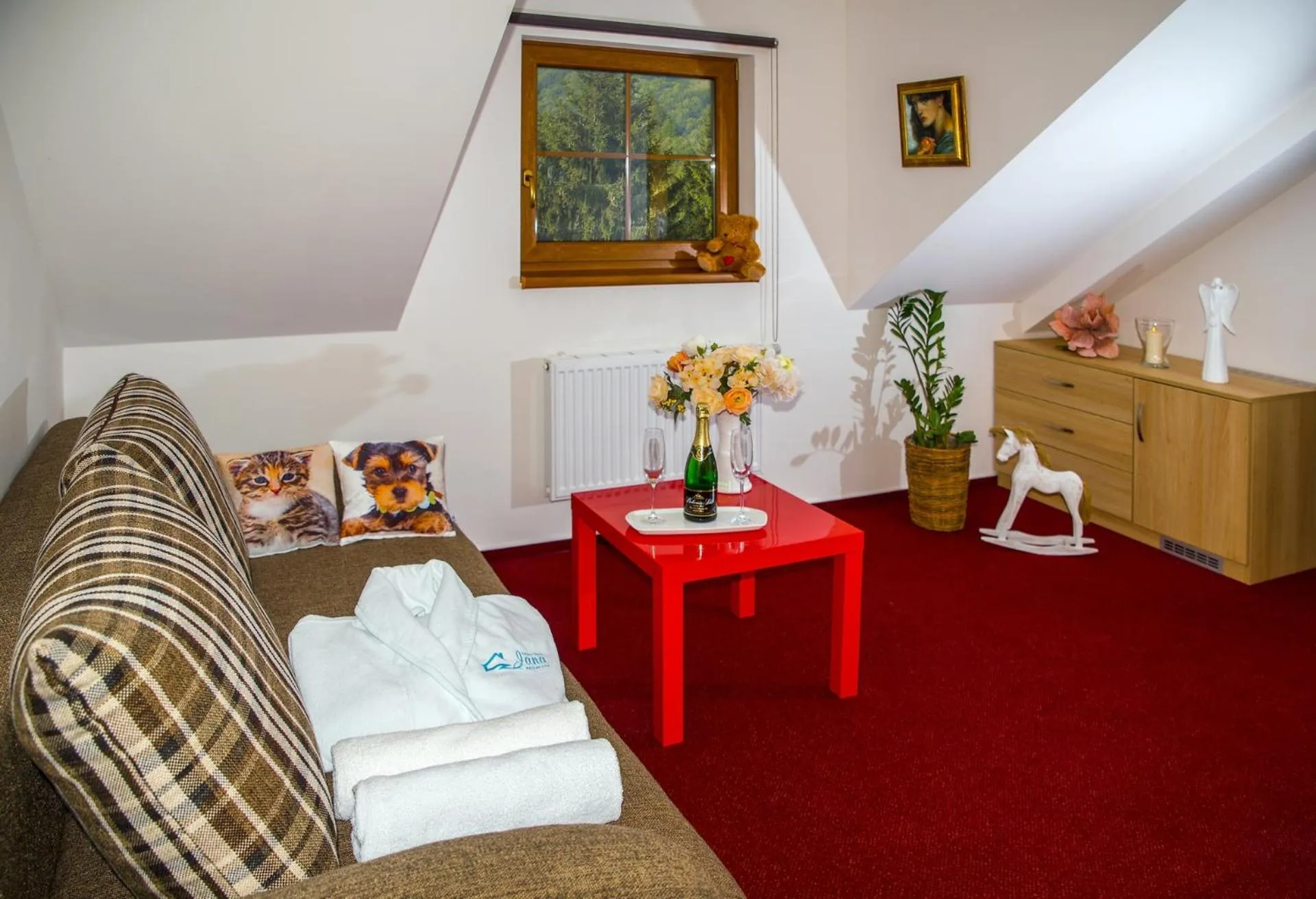 Living room in Wellness hotel Chata Jana