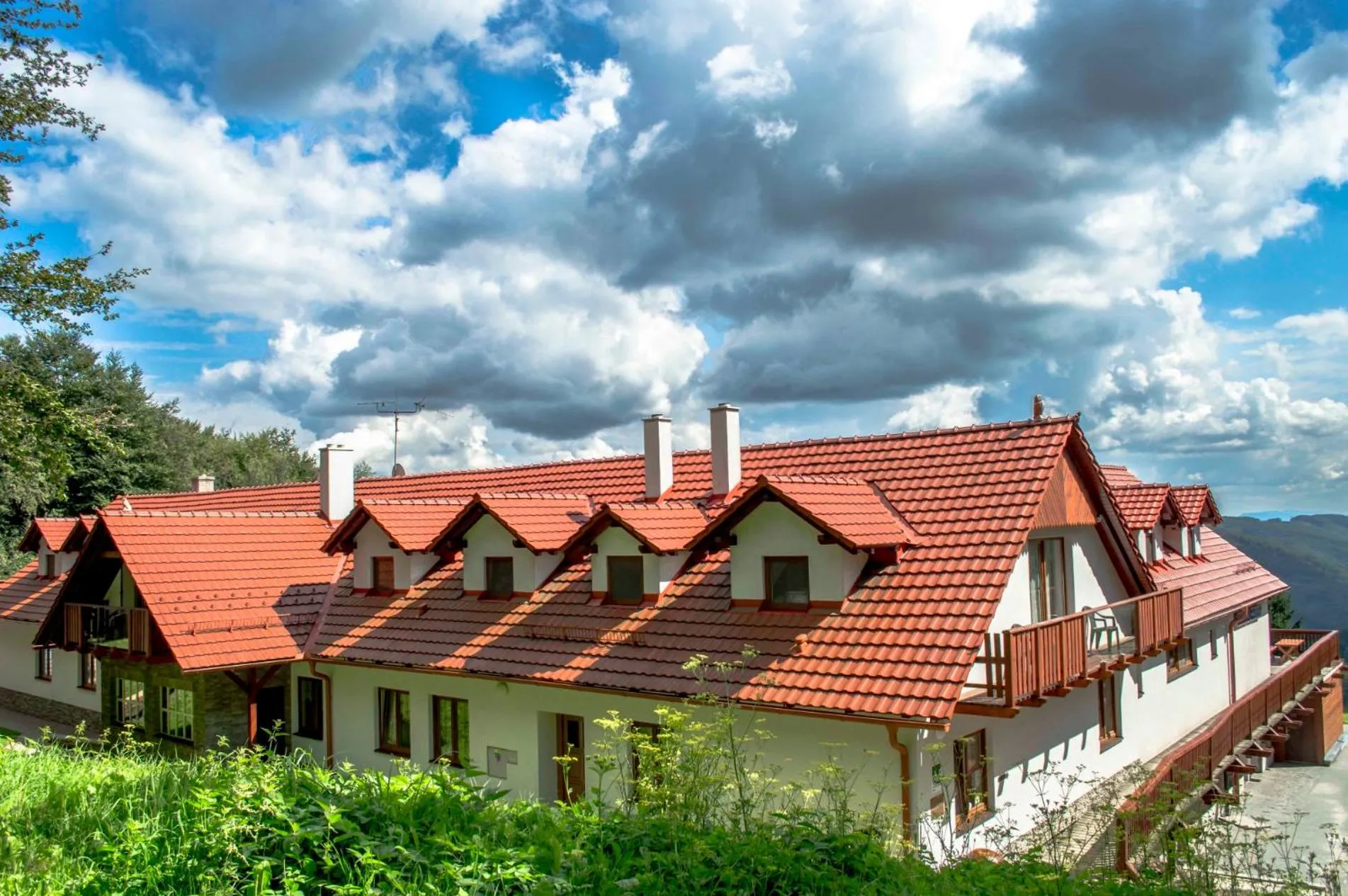 Property building in Wellness hotel Chata Jana