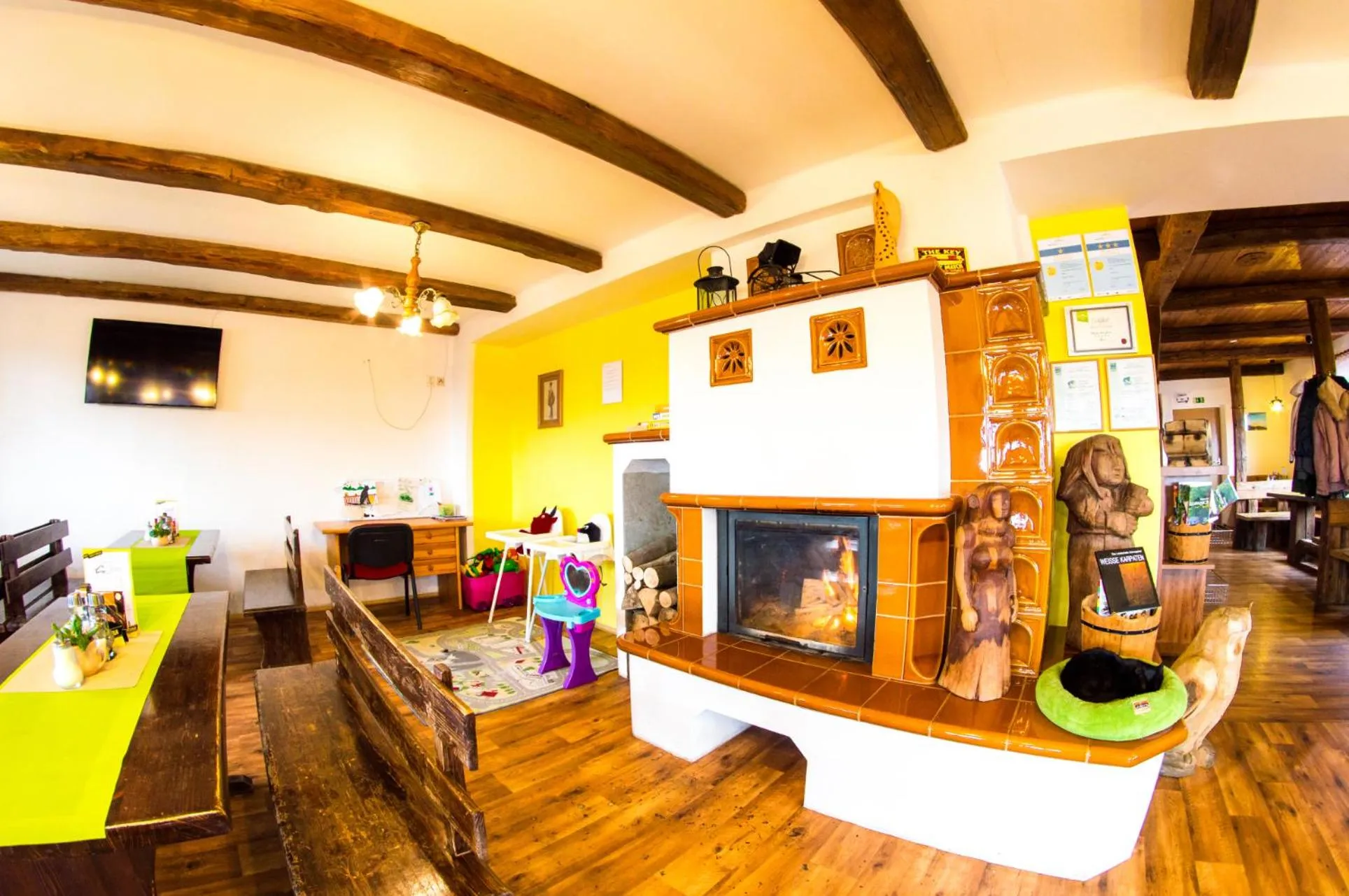 Restaurant/places to eat in Wellness hotel Chata Jana