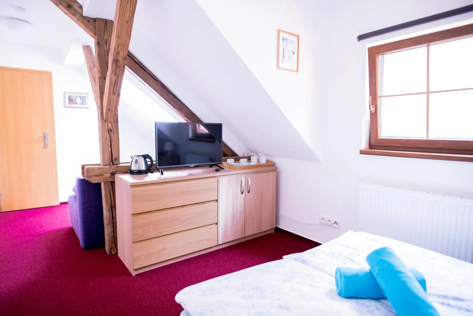 Living room, Bed in Wellness hotel Chata Jana