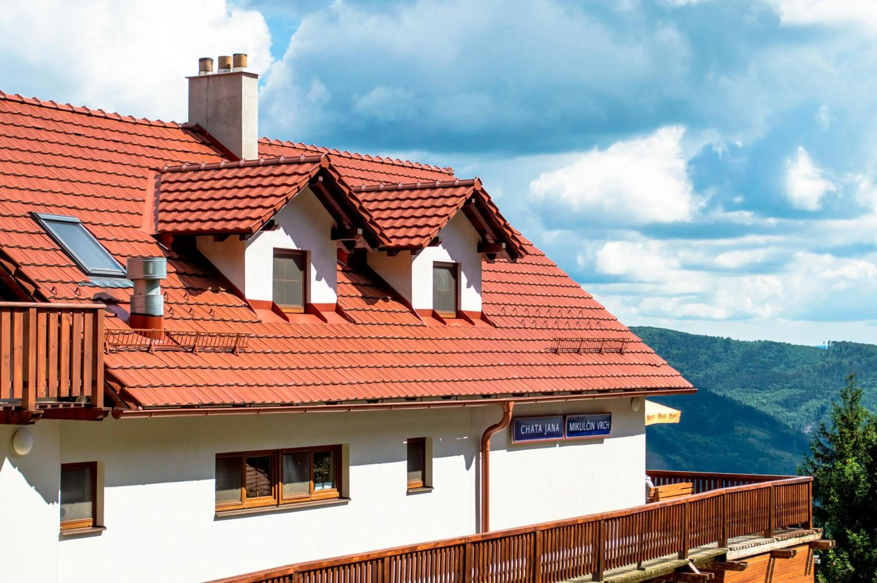 Property building in Wellness hotel Chata Jana