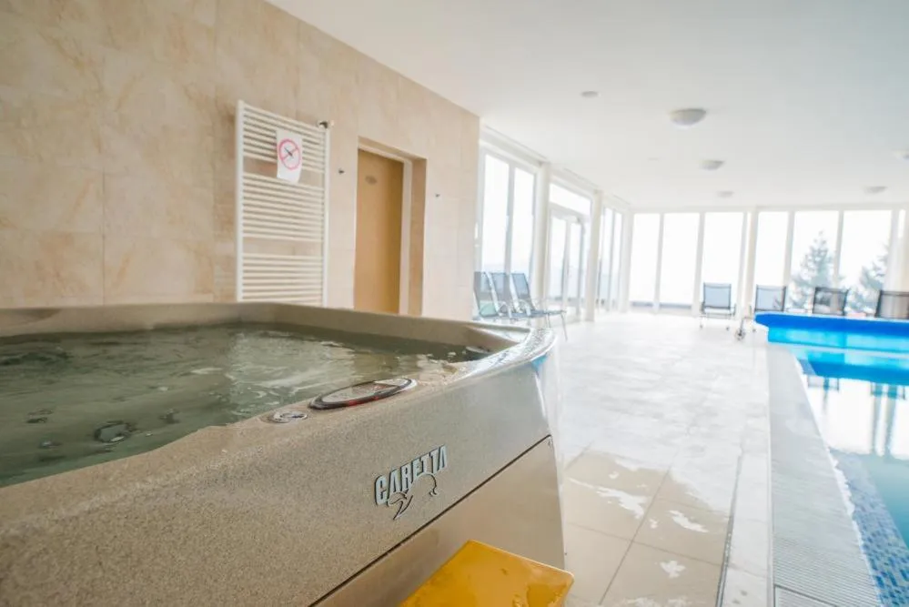 Hot Tub in Wellness hotel Chata Jana