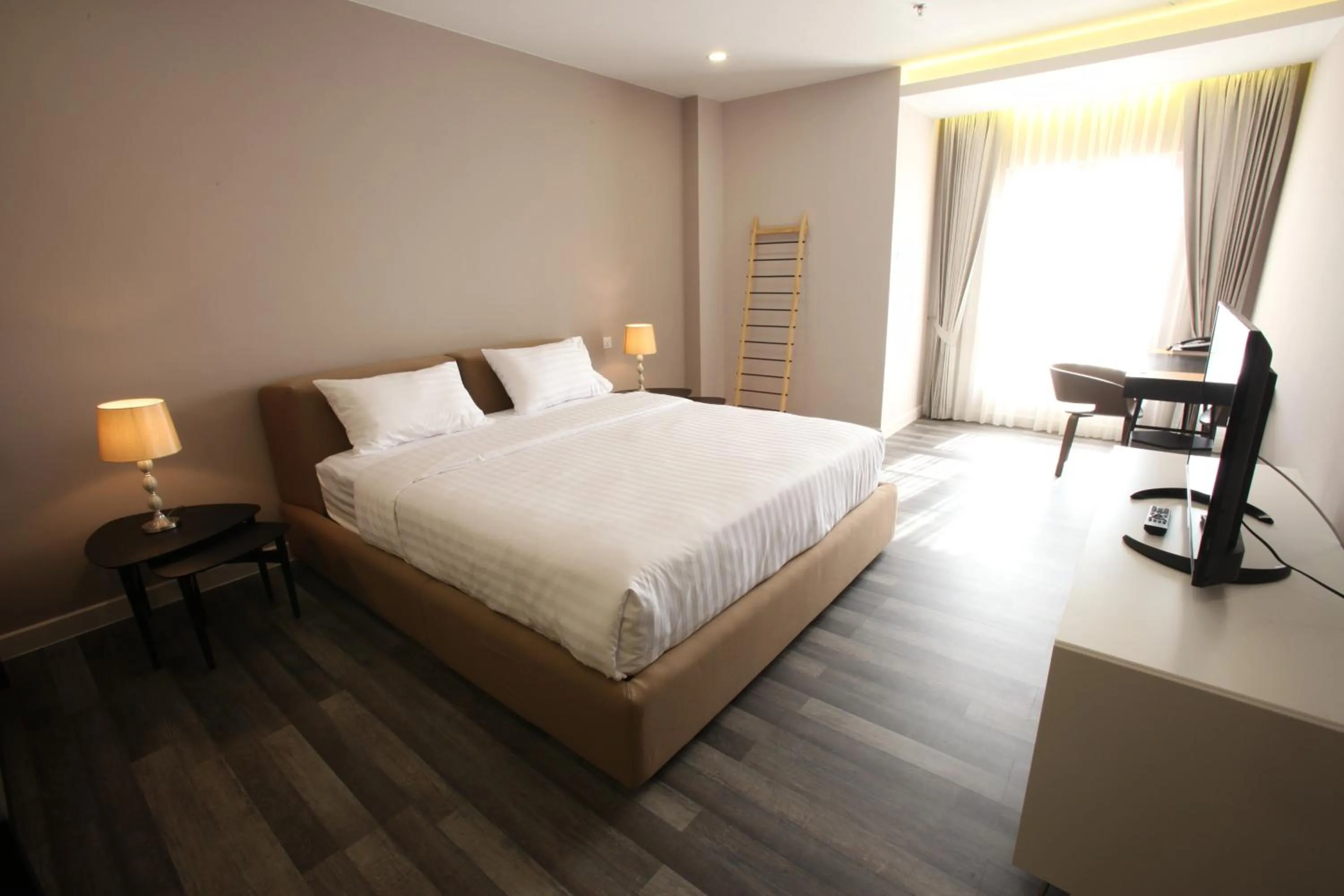 Bed in D'Anggerek Serviced Apartment