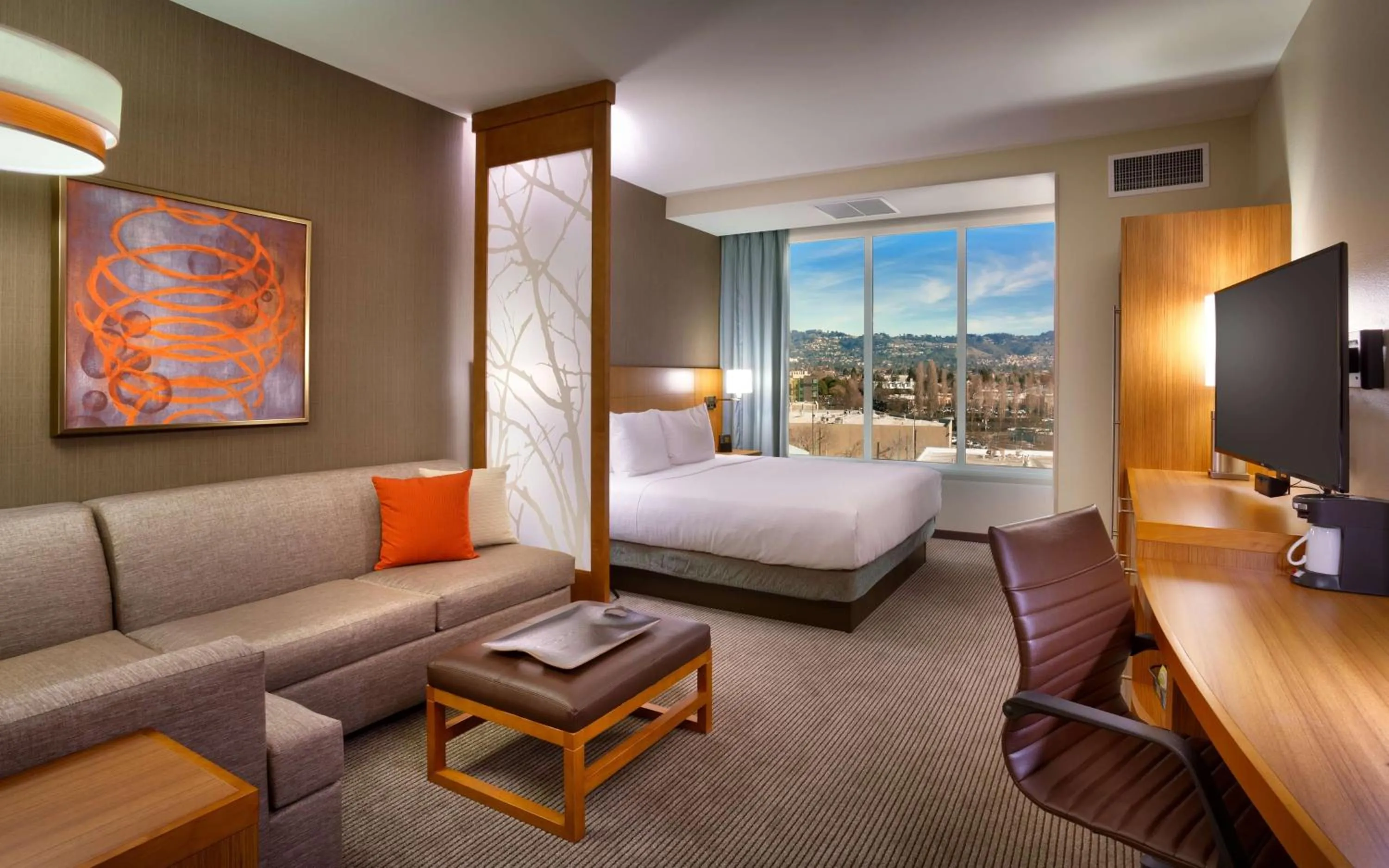 Bedroom, Bed in Hyatt Place Emeryville/San Francisco Bay Area