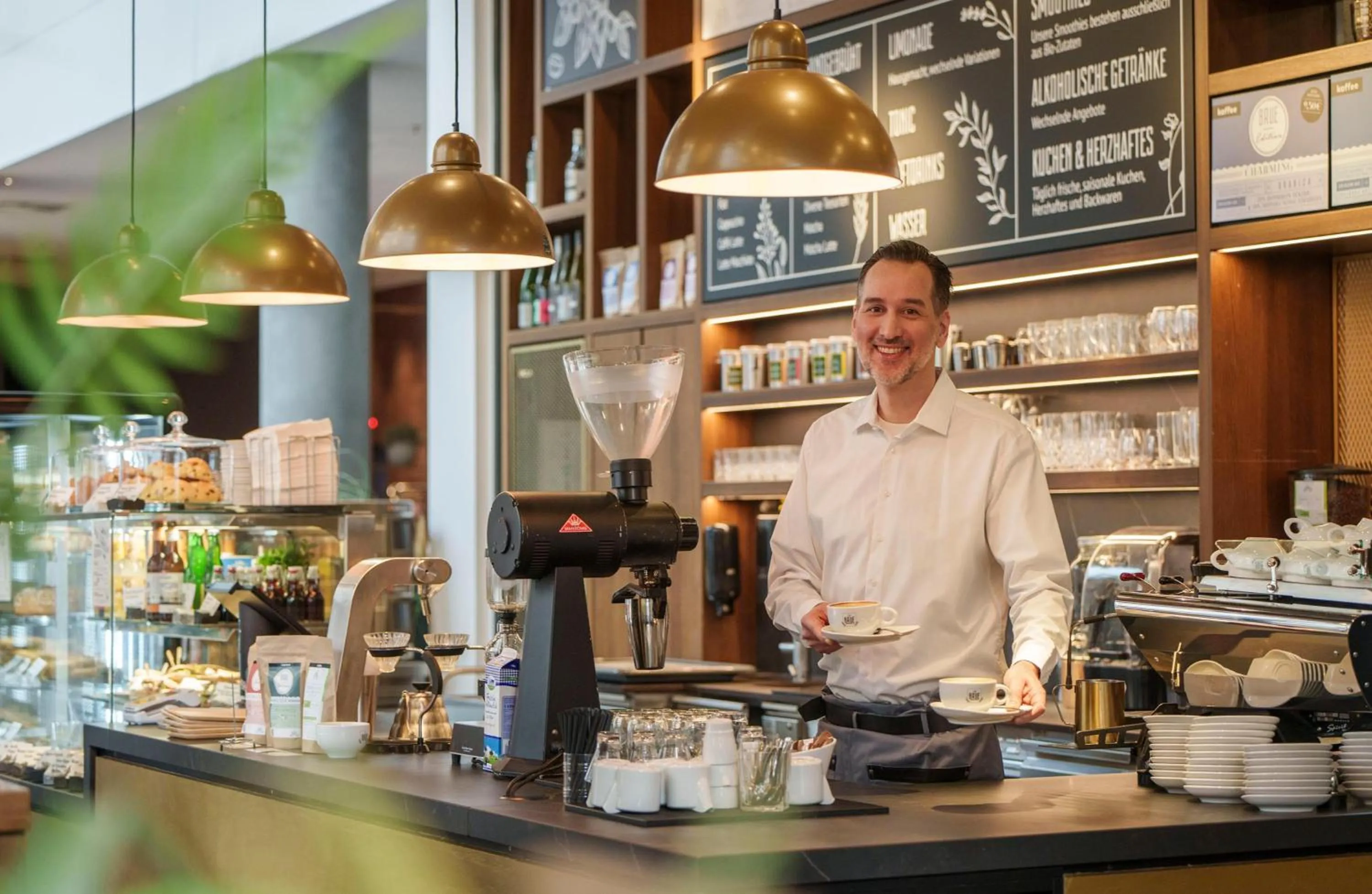 Food and drinks in Radisson Blu Hotel, Mannheim