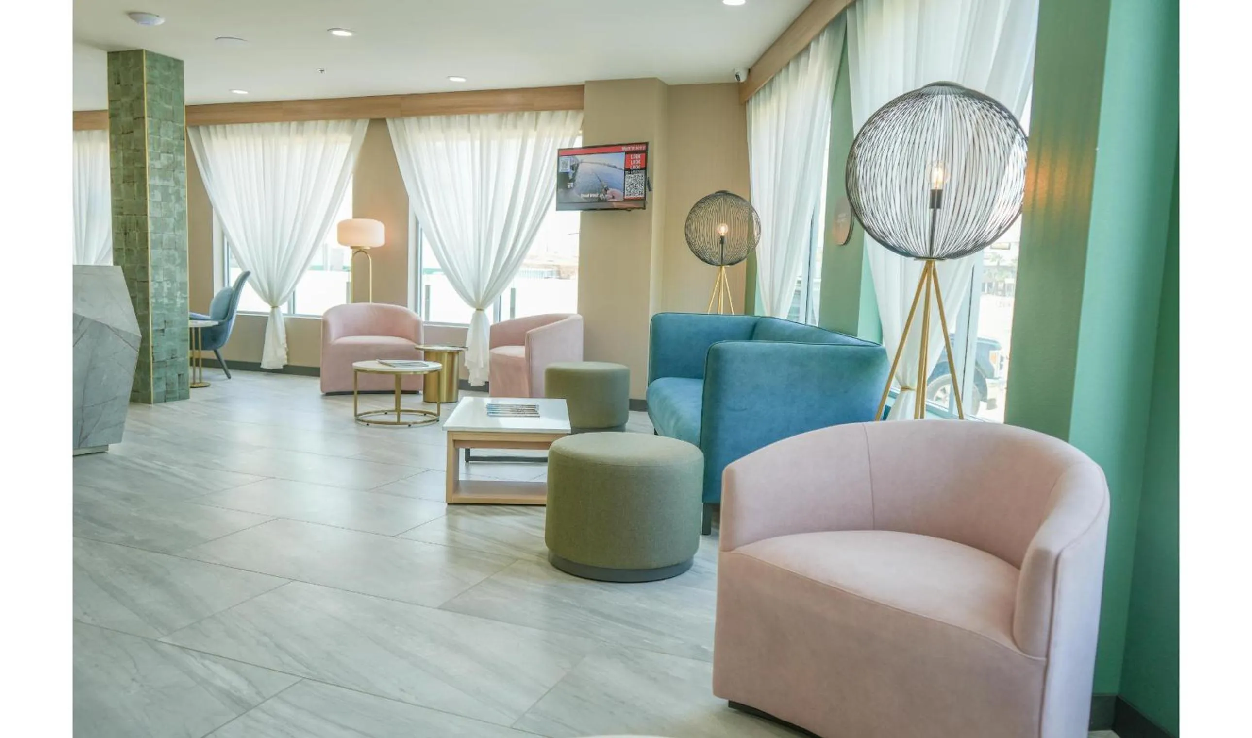 Lobby or reception in Hotel Lydia