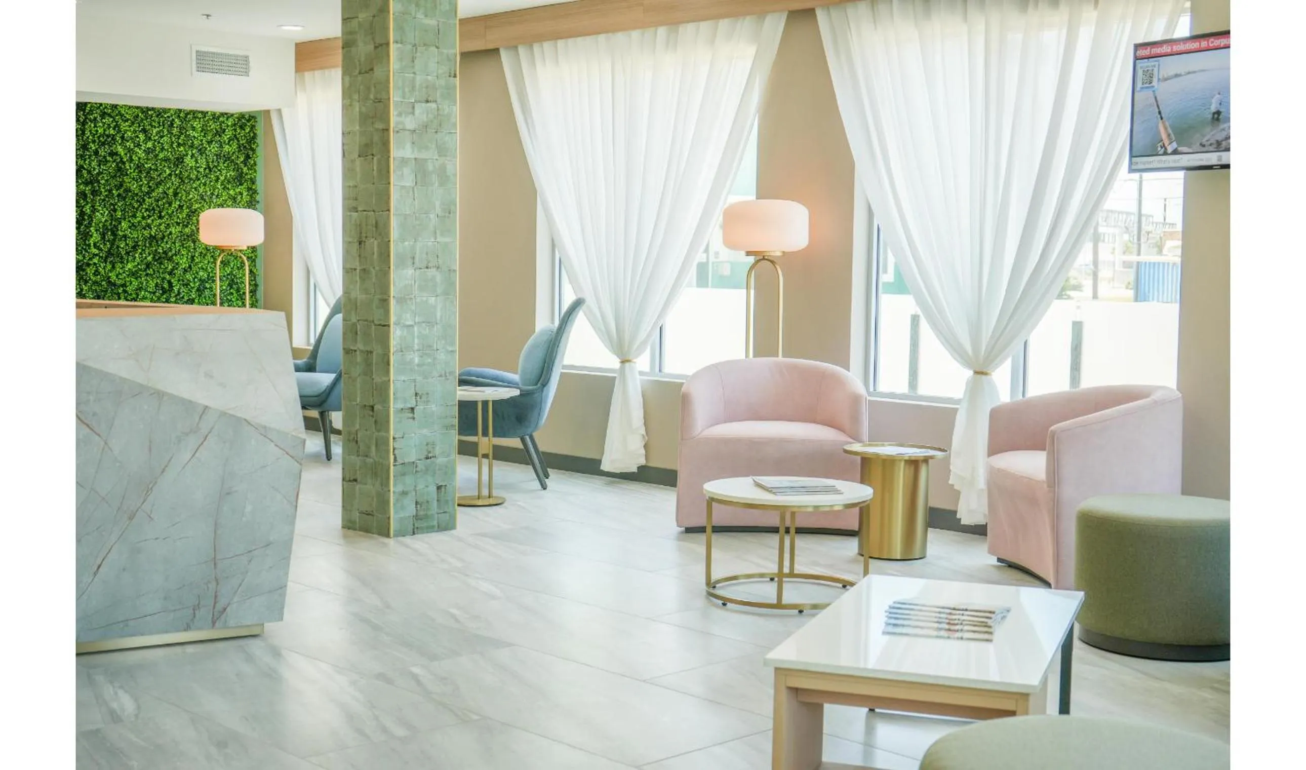 Lobby or reception in Hotel Lydia