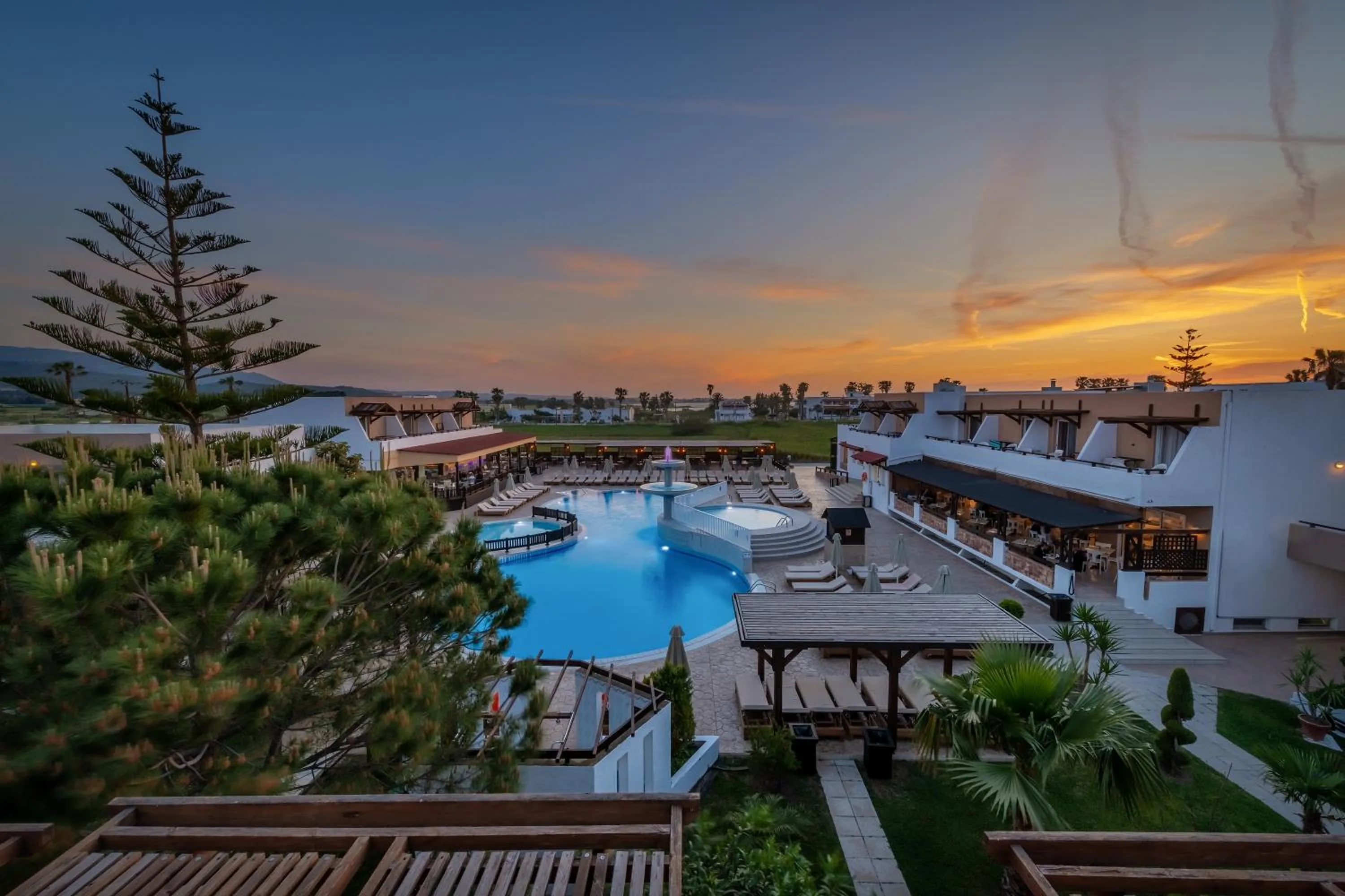 Swimming pool in Gaia Village