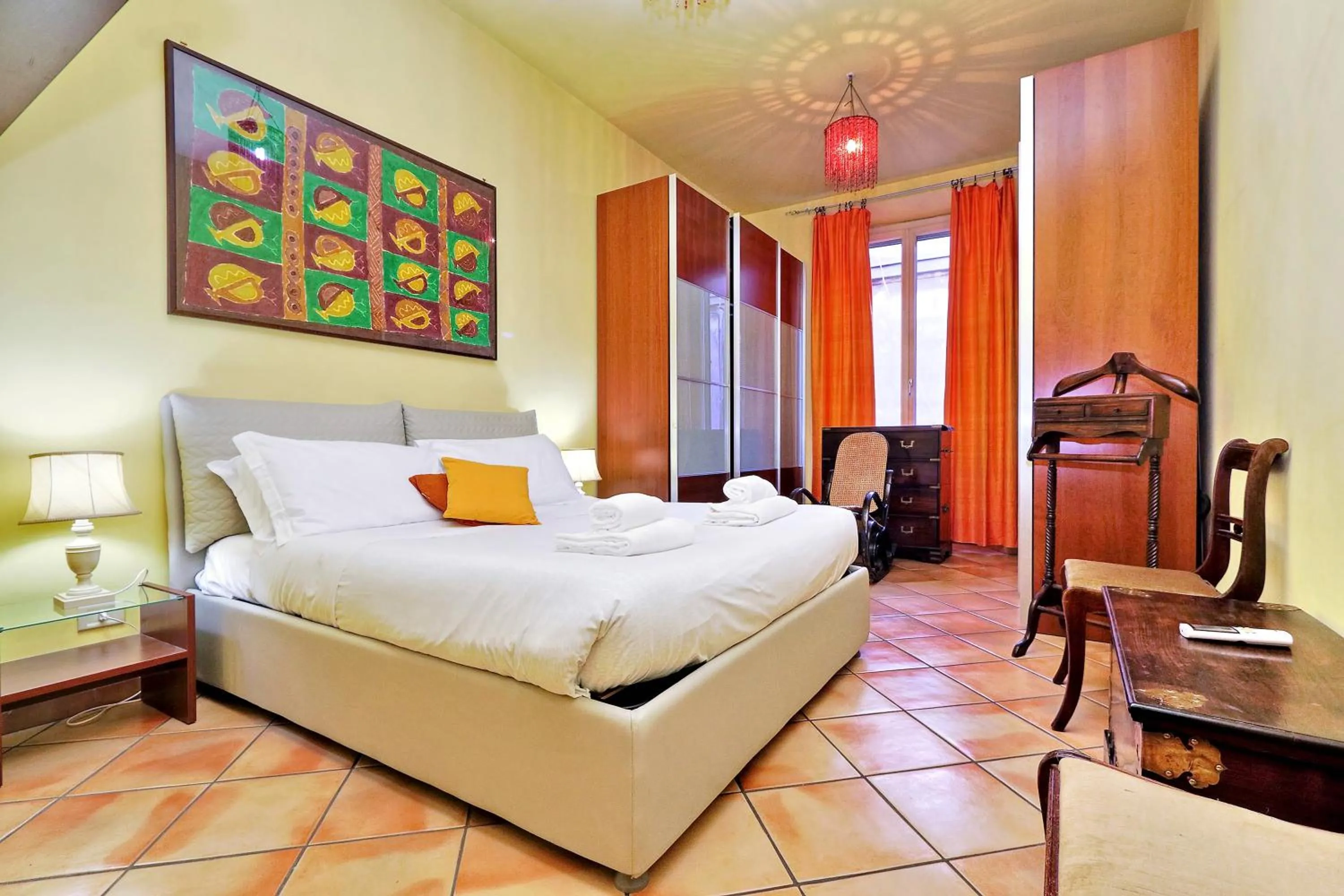 Bedroom, Bed in Romalibera