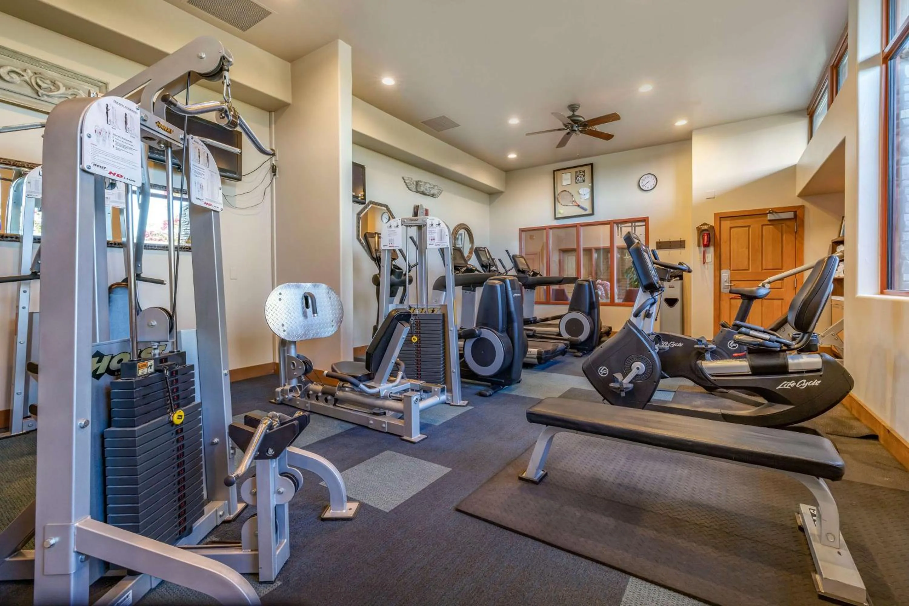 Fitness centre/facilities in Hilton Grand Vacations Club Palm Desert