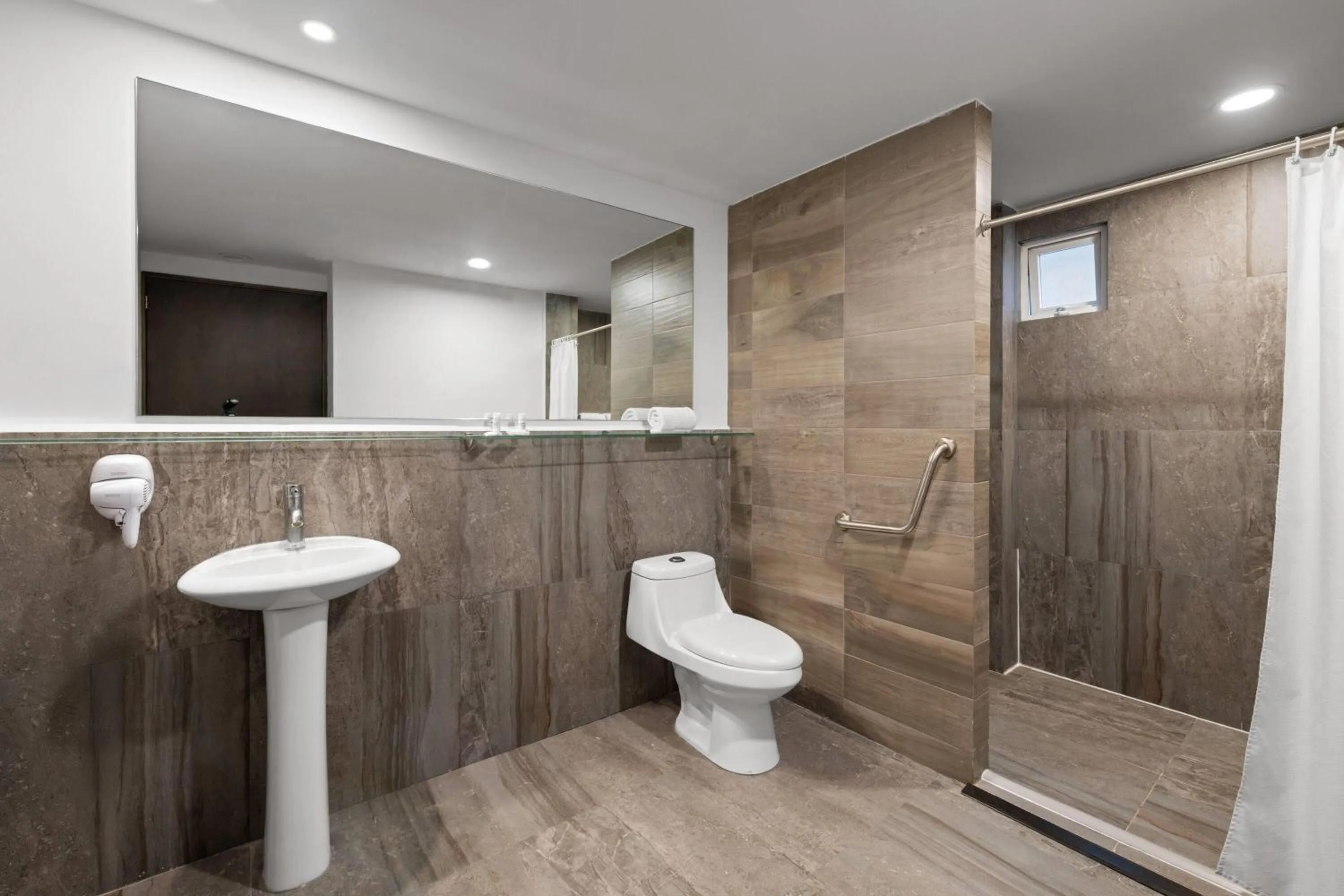 Shower in Ramada by Wyndham Tampico Centro