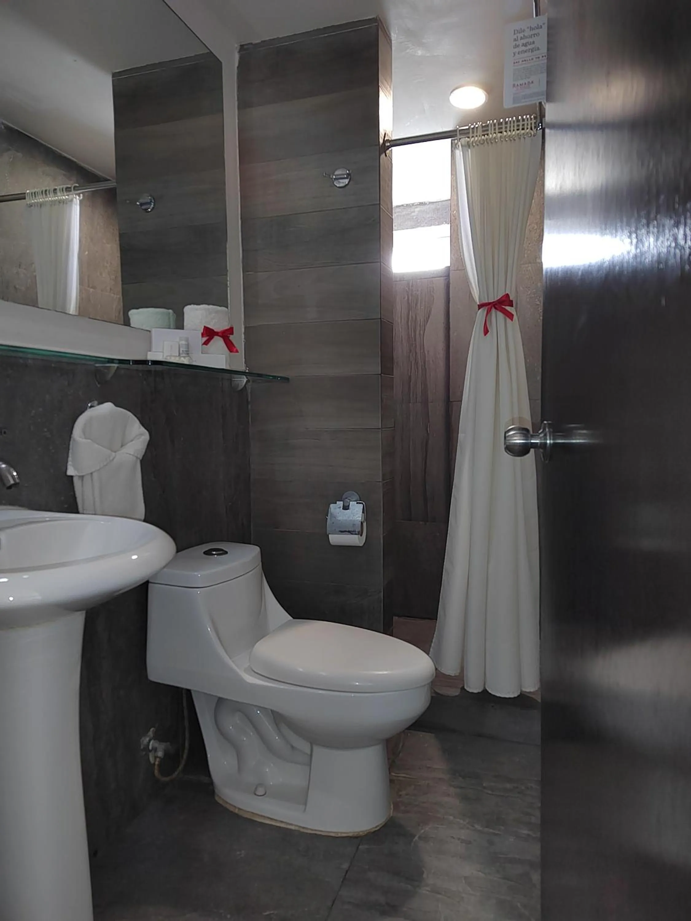 Bathroom in Ramada by Wyndham Tampico Centro