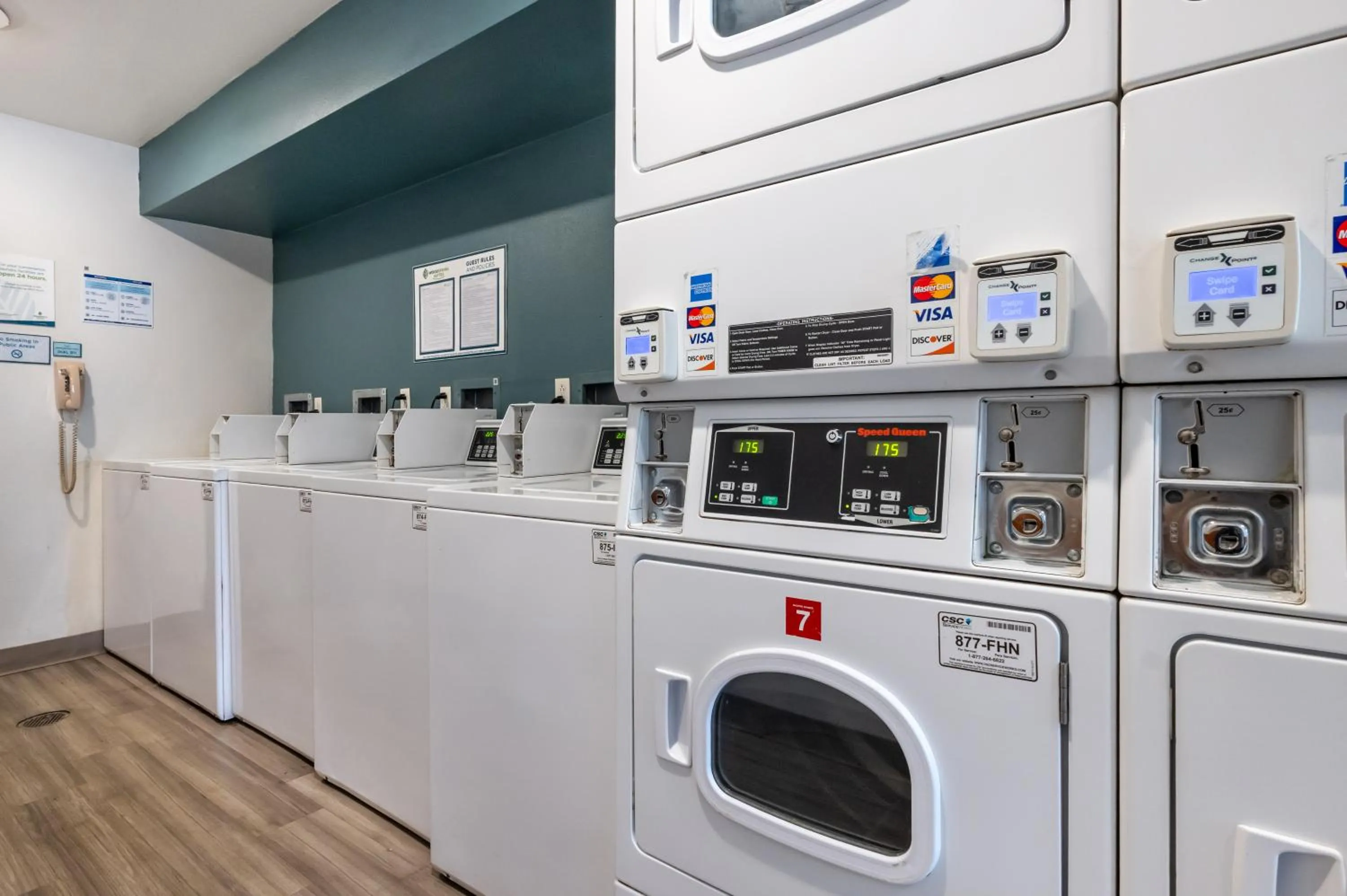 laundry in Woodspring Suites Huntsville/ Madison
