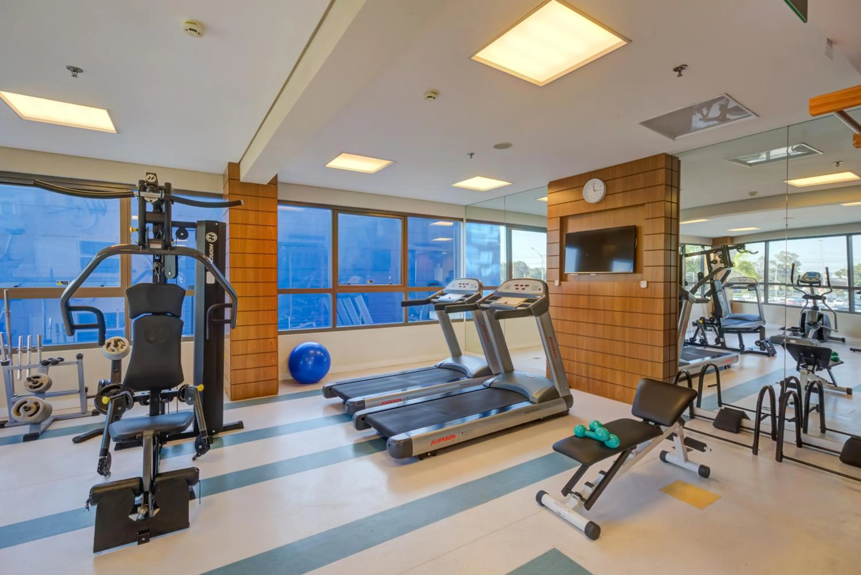 Fitness centre/facilities in Quality Hotel São Caetano