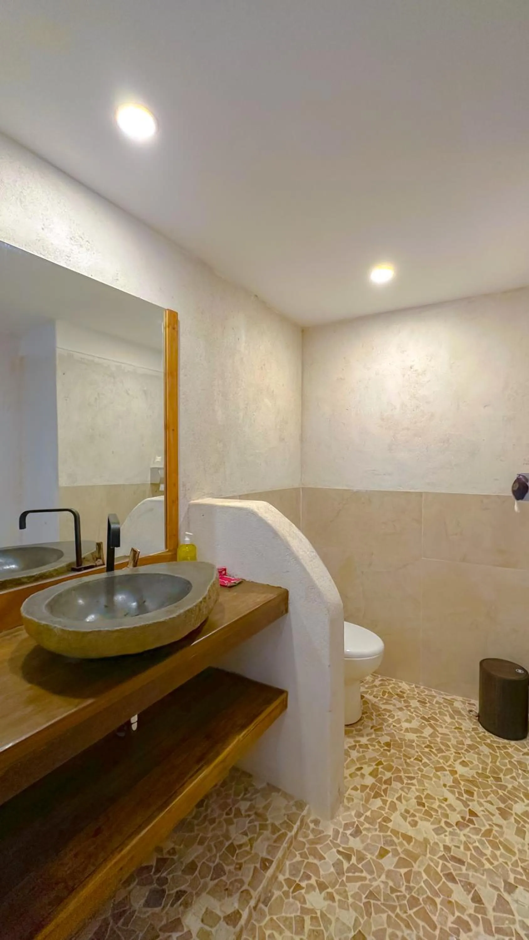 Bathroom in Serene Beach Villa