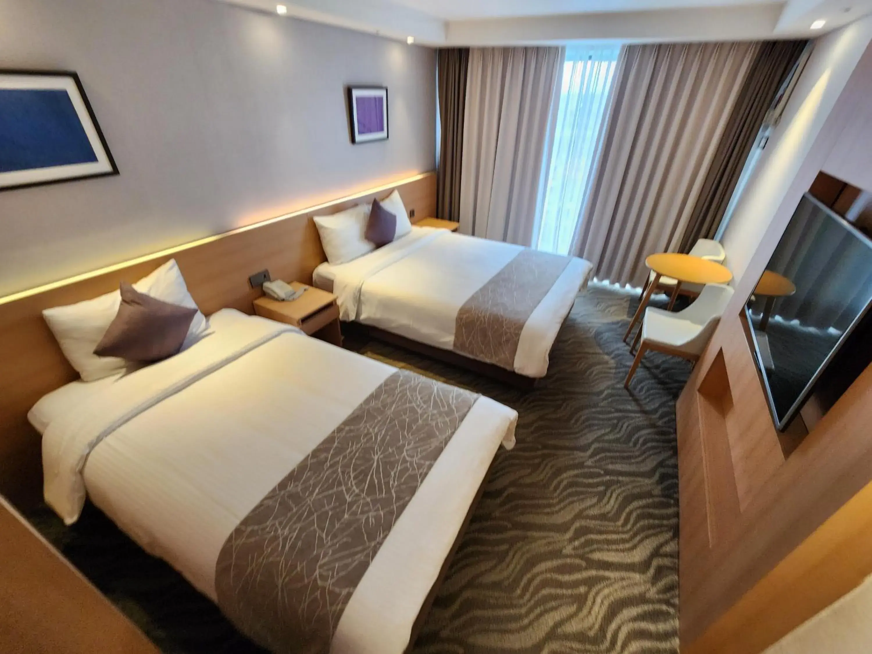 Deluxe Twin Room in Seogwipo JS Hotel Deluxe Twin Room in Seogwipo JS Hotel