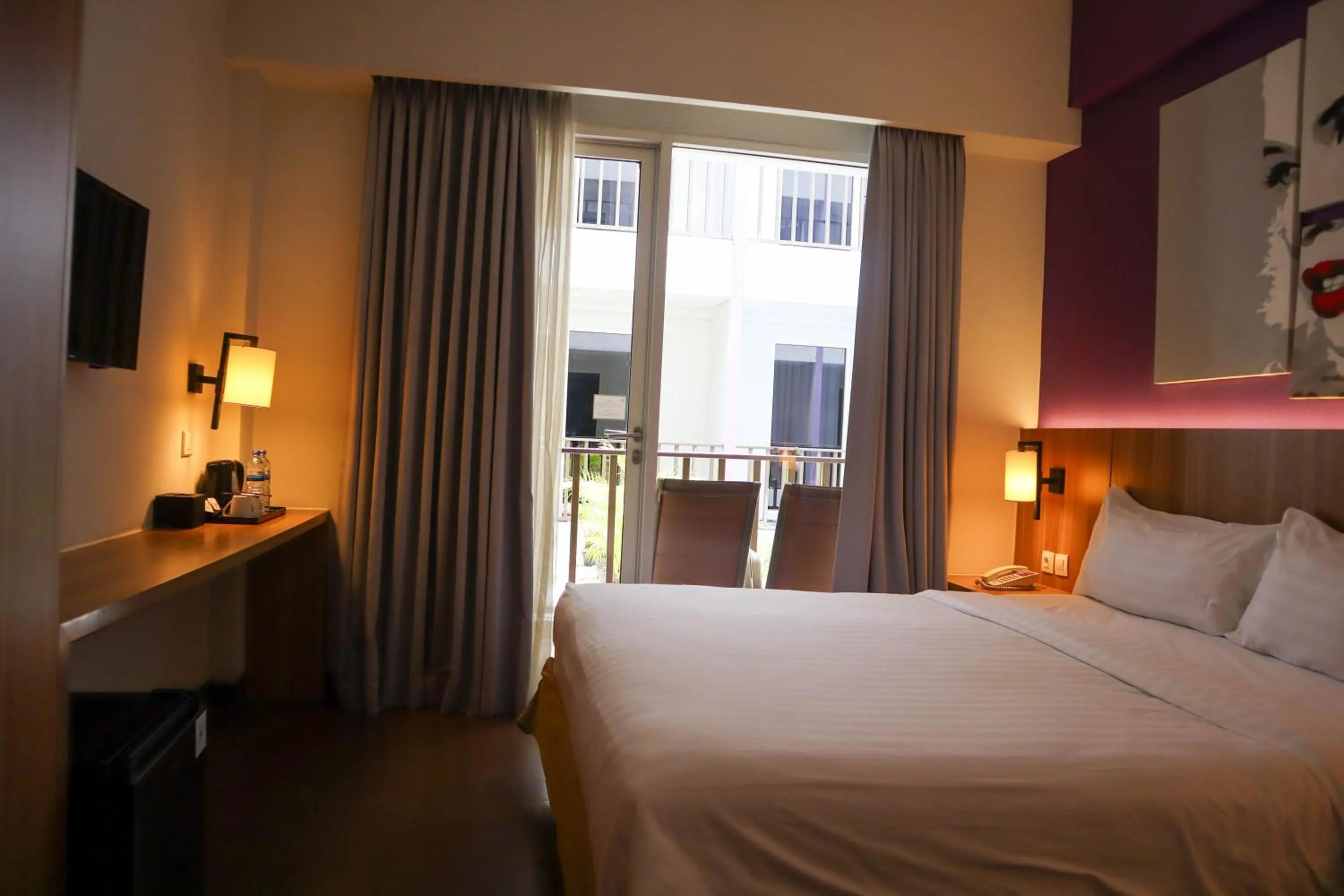 TV and multimedia, Bed in Fame Hotel Sunset Road