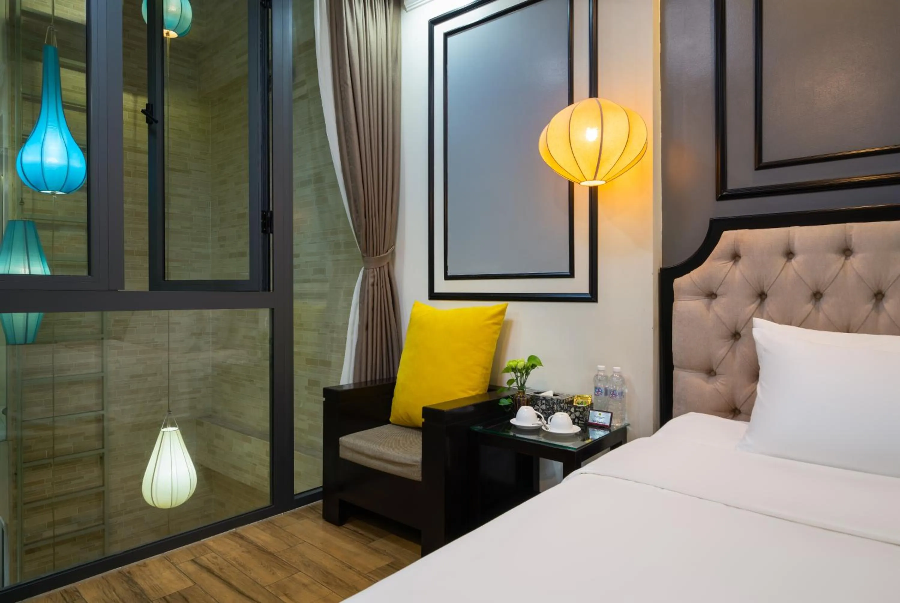 View (from property/room), Bed in Bella Rosa Suite Hotel & Spa