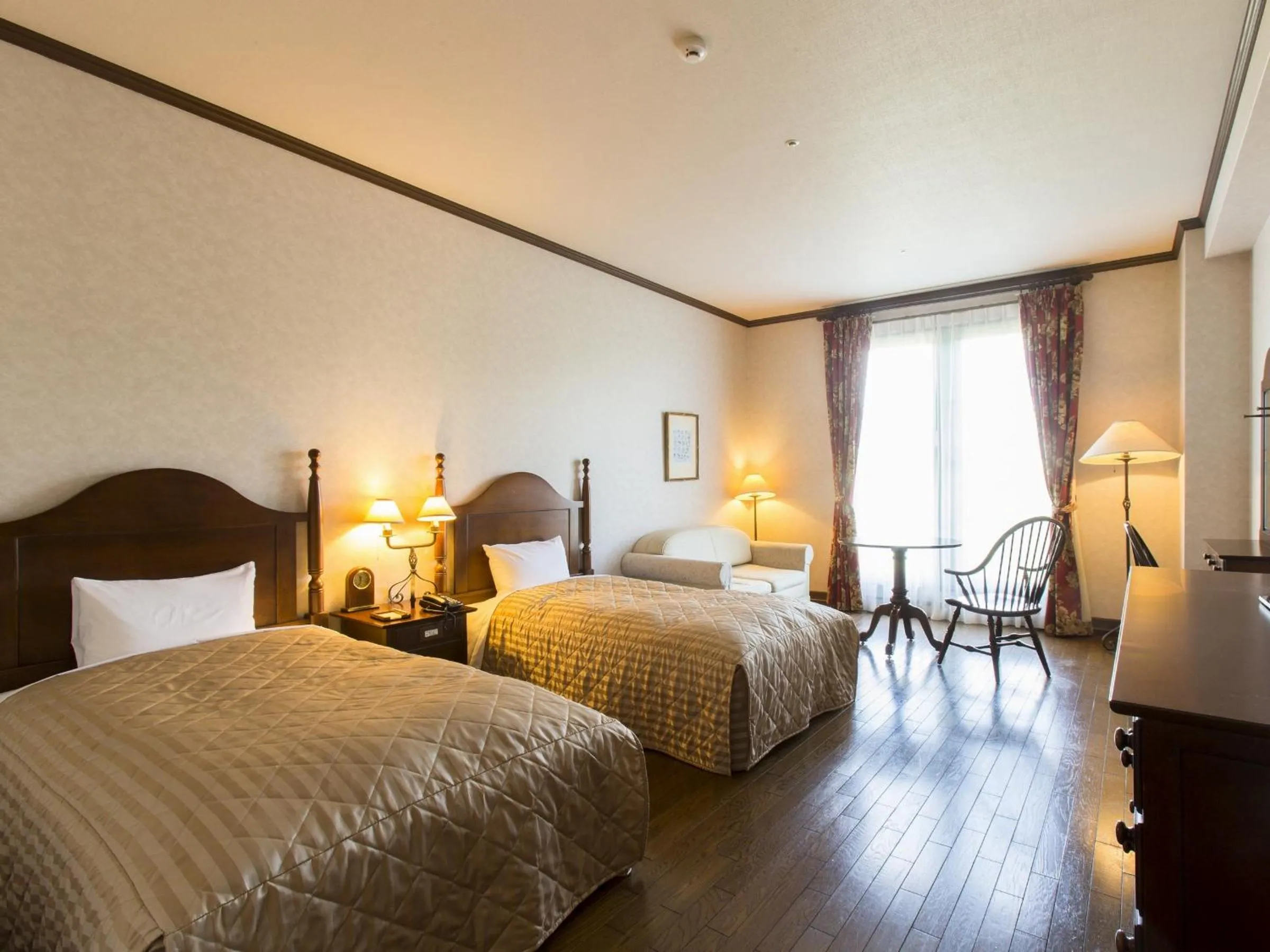 Bed in Blue Ridge Hotel