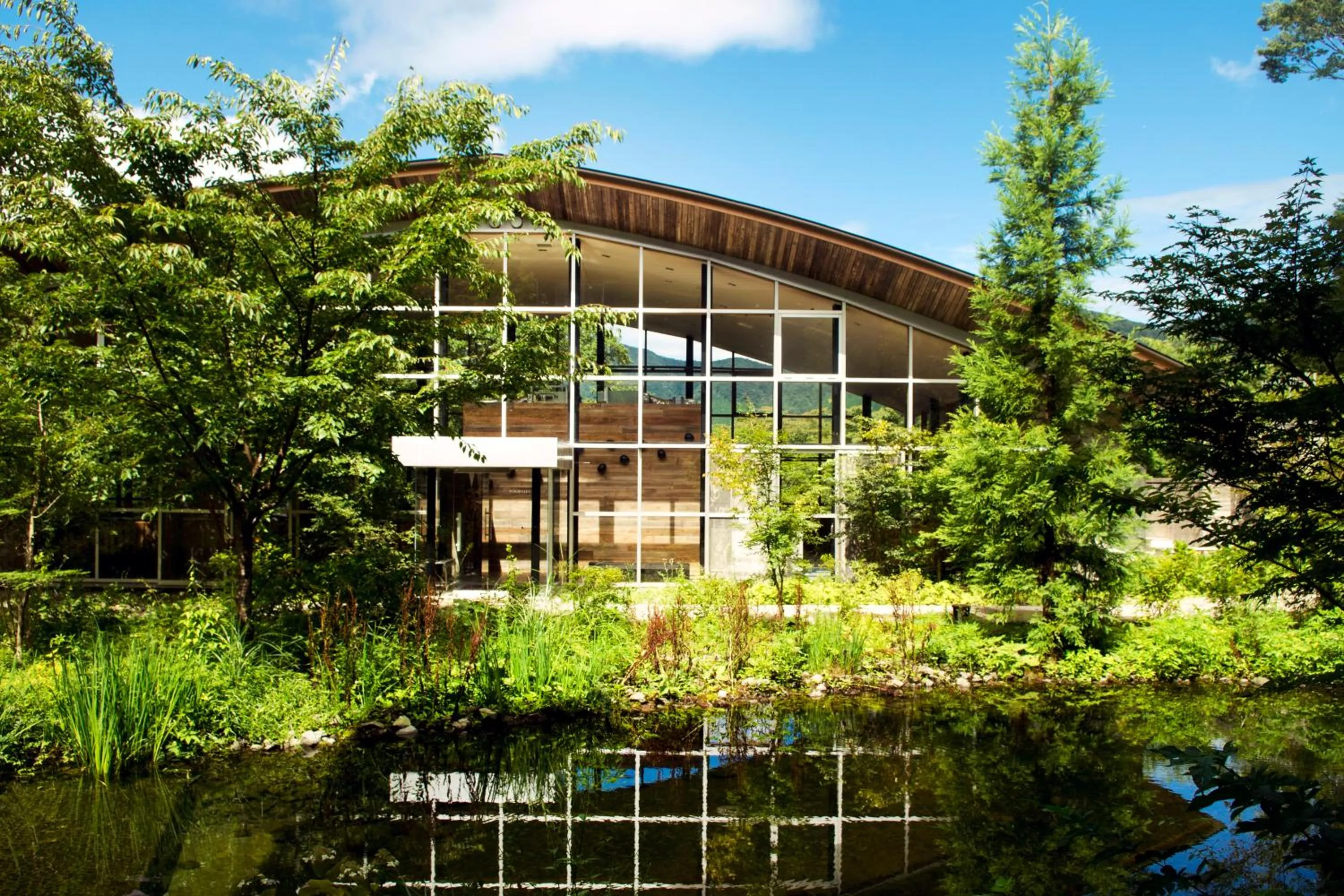 Property building in Hakone Retreat Före