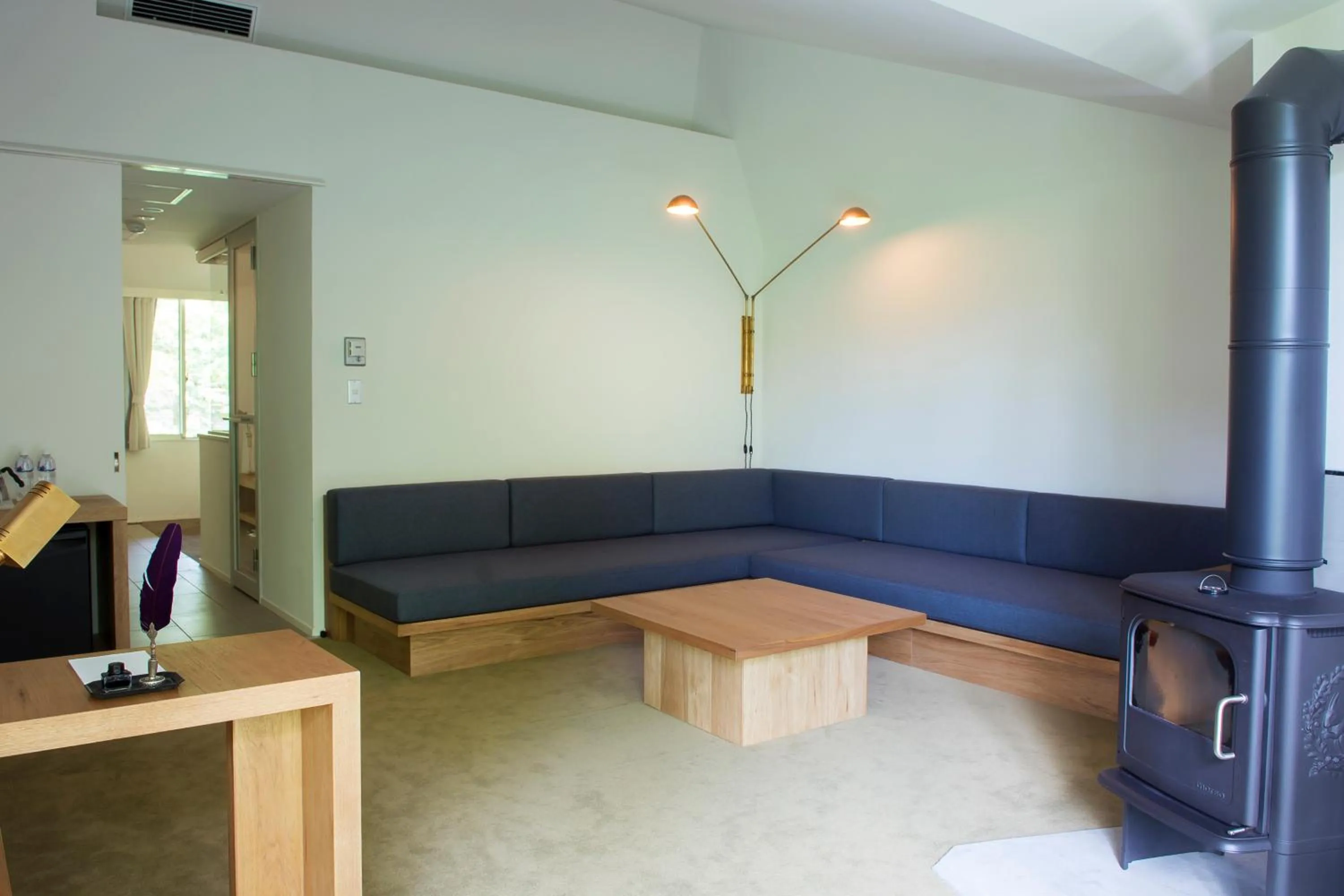 Living room in Hakone Retreat Före