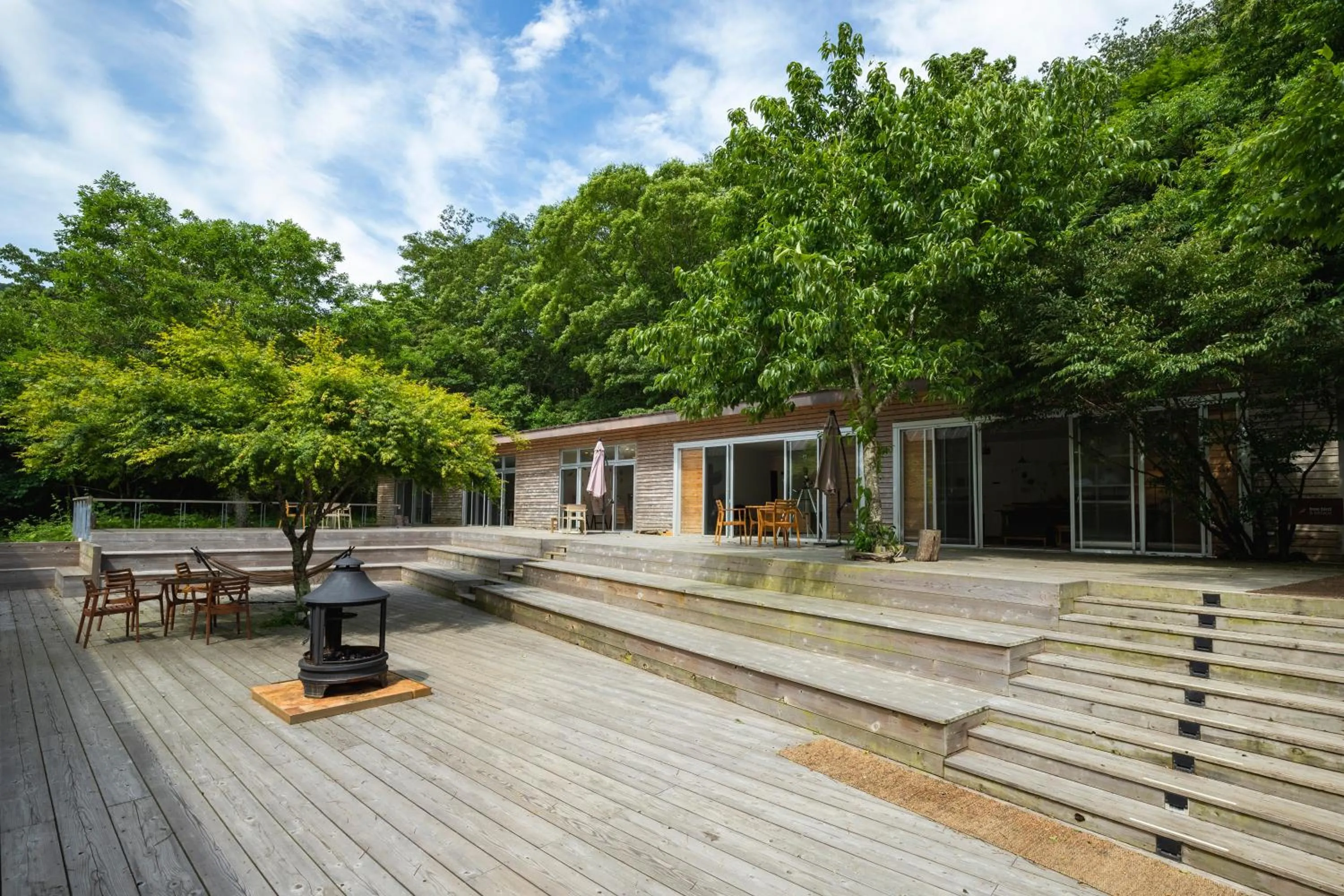 Balcony/Terrace in Hakone Retreat Före