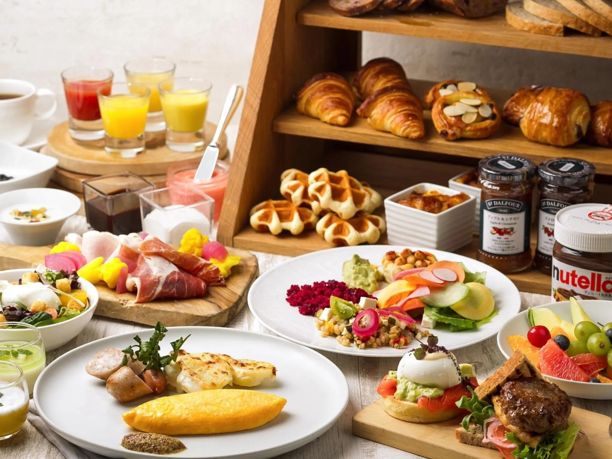 Breakfast in Hakone Retreat Före