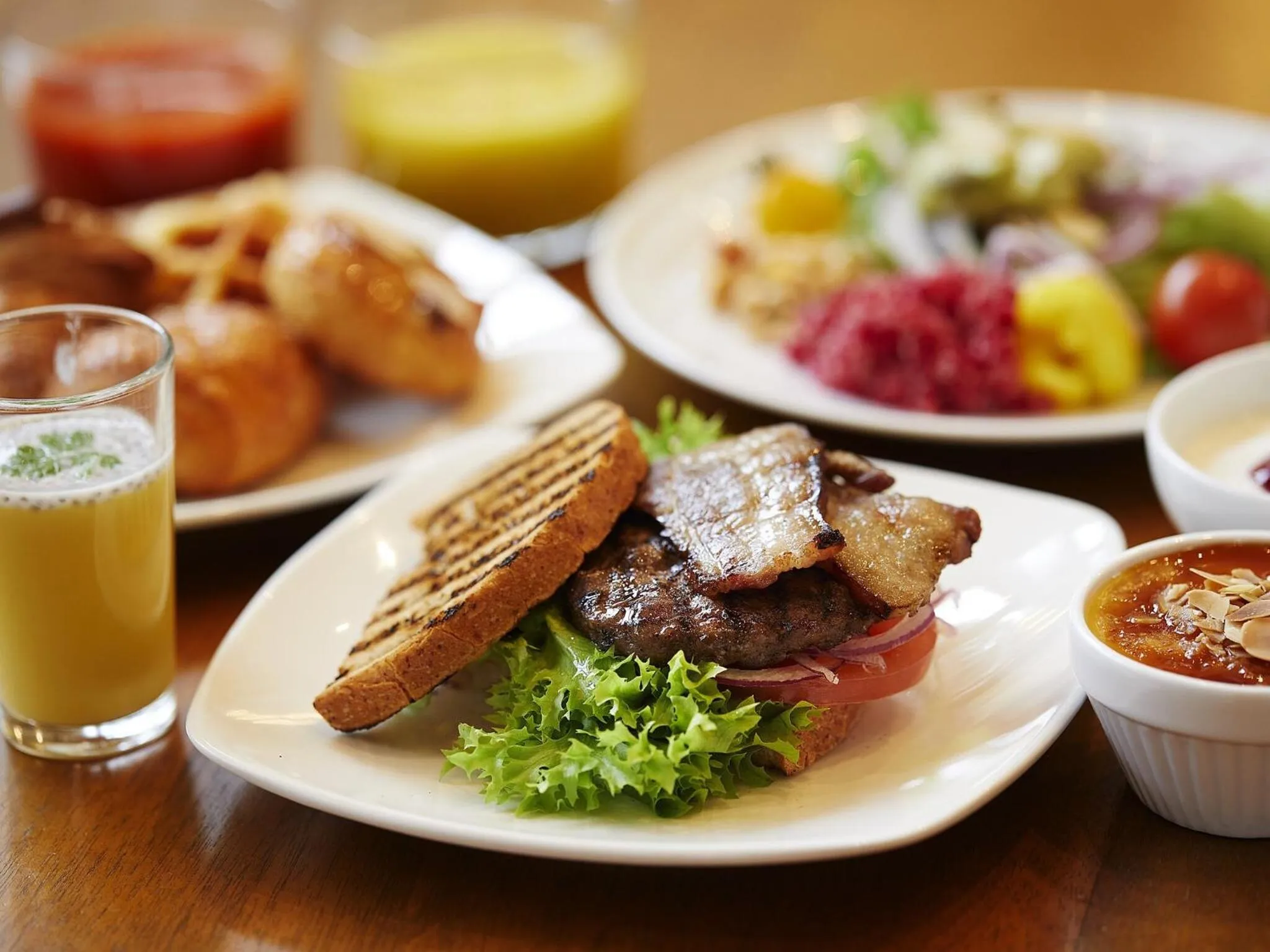Breakfast in Hakone Retreat Före