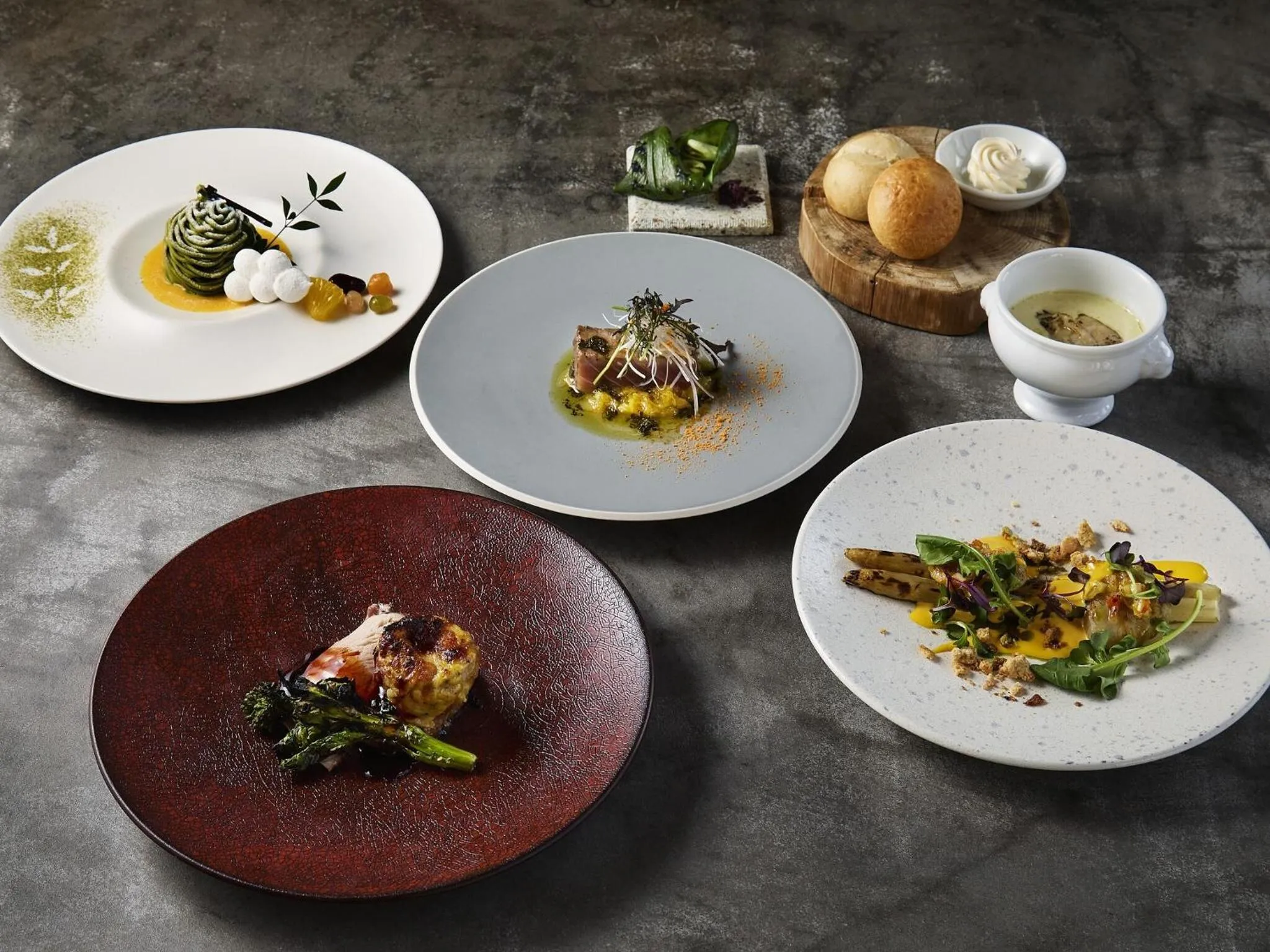 Dinner in Hakone Retreat Före