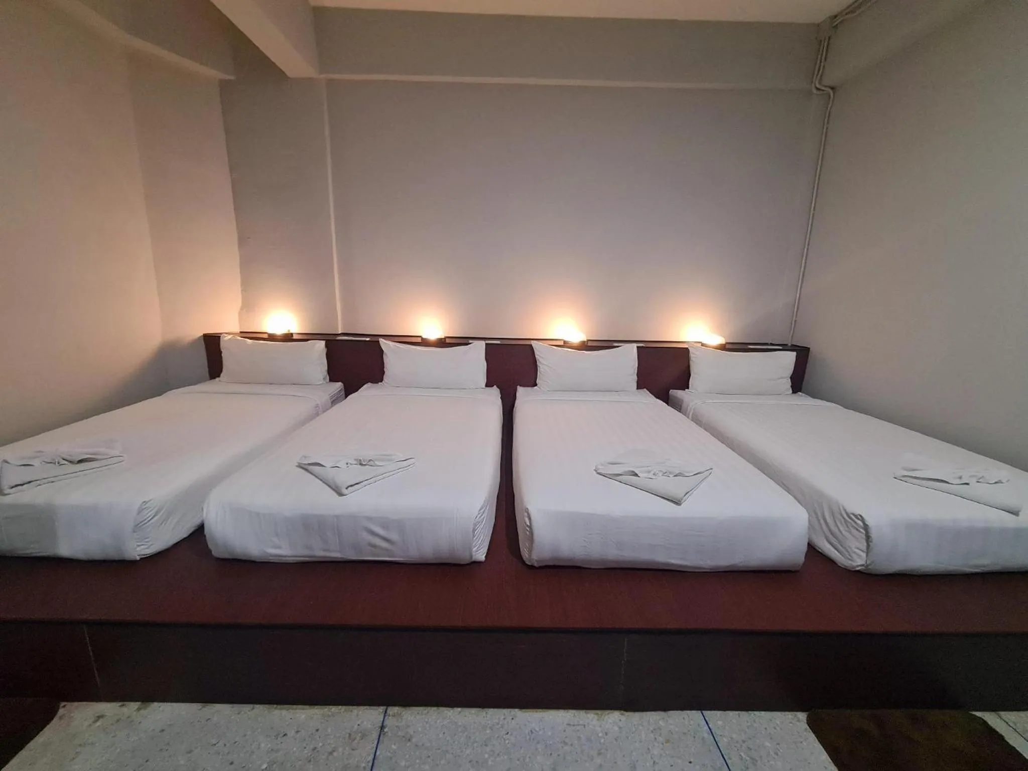 Bed in The 8 Factory Hotel Phitsanulok