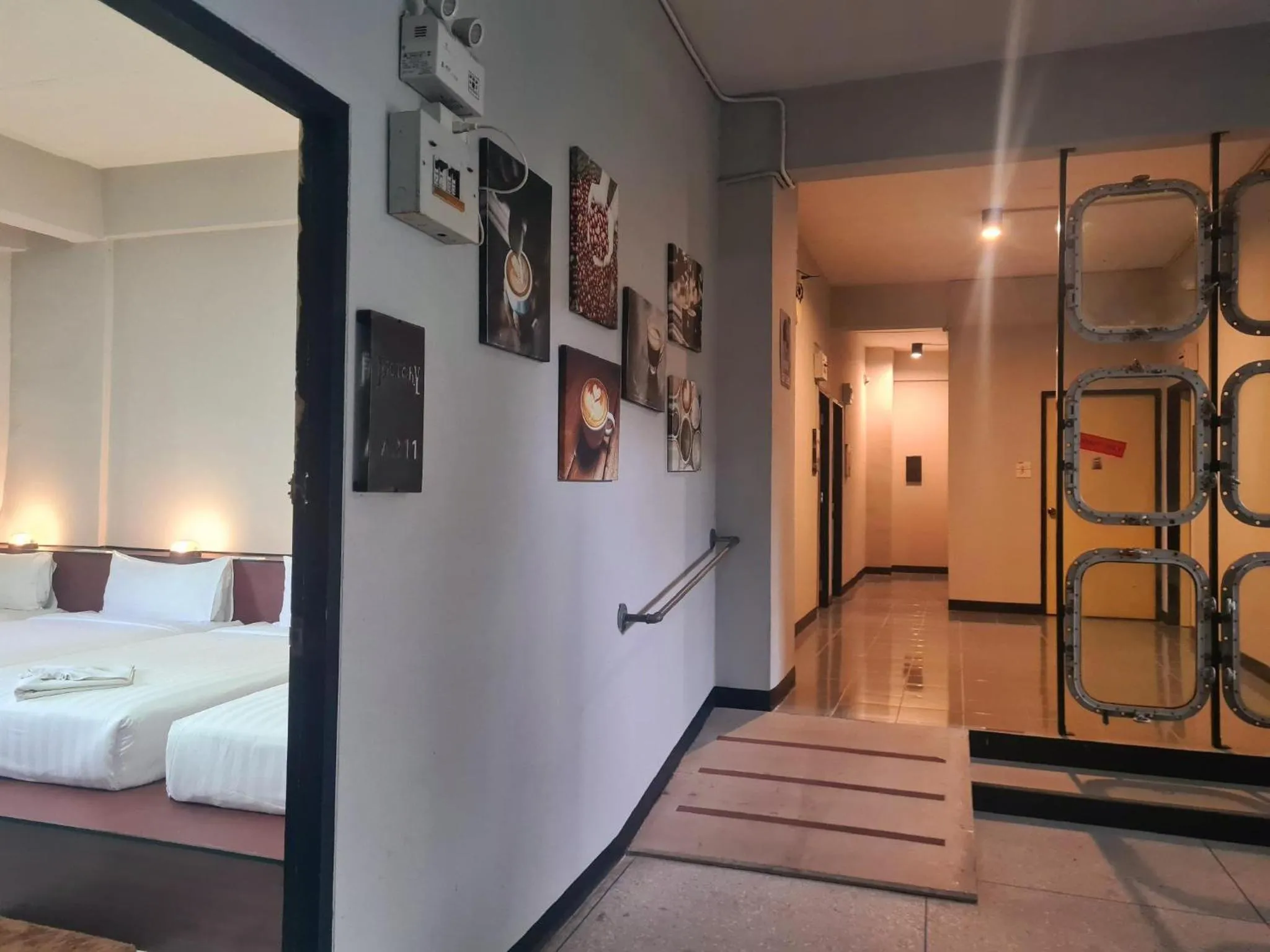 Bed in The 8 Factory Hotel Phitsanulok