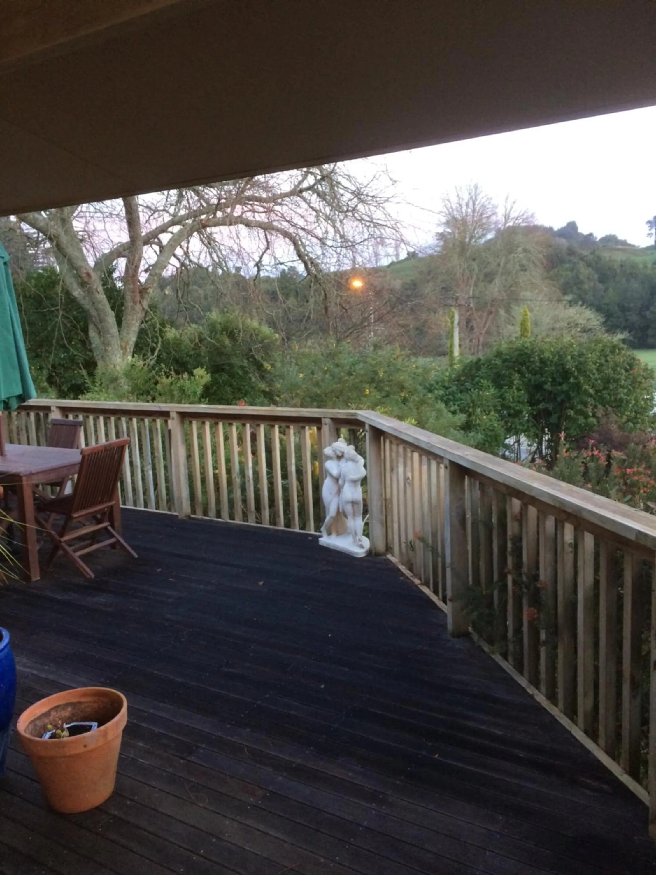 Balcony/Terrace in Waitomo Caves Guest Lodge